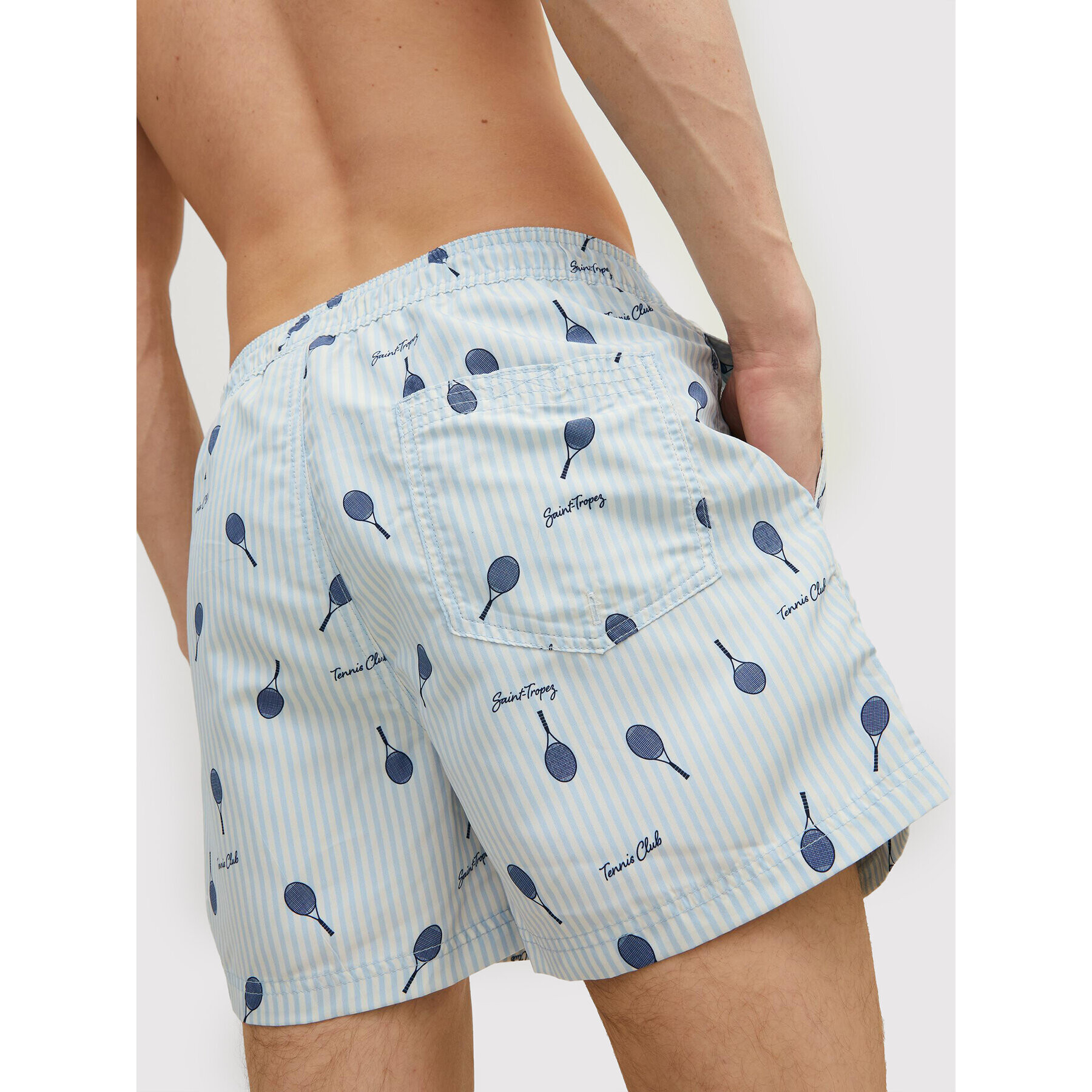 Jack&Jones Плувни шорти Crete 12210033 Син Regular Fit - Pepit.bg