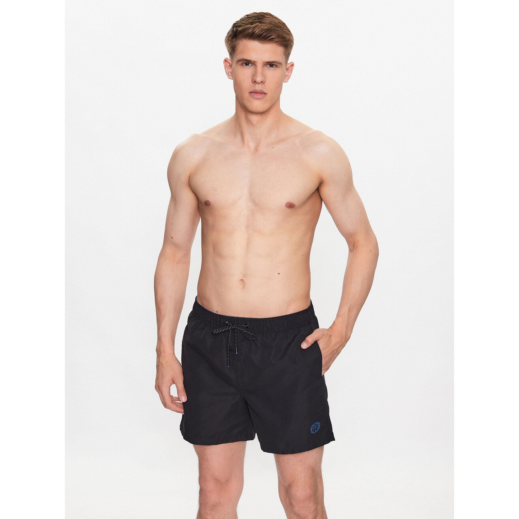 Jack&Jones Плувни шорти Fiji 12225961 Черен Regular Fit - Pepit.bg