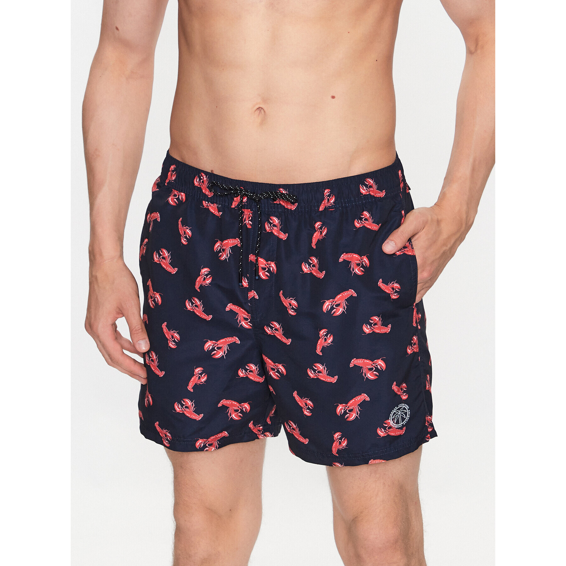 Jack&Jones Плувни шорти Fiji 12227247 Тъмносин Regular Fit - Pepit.bg