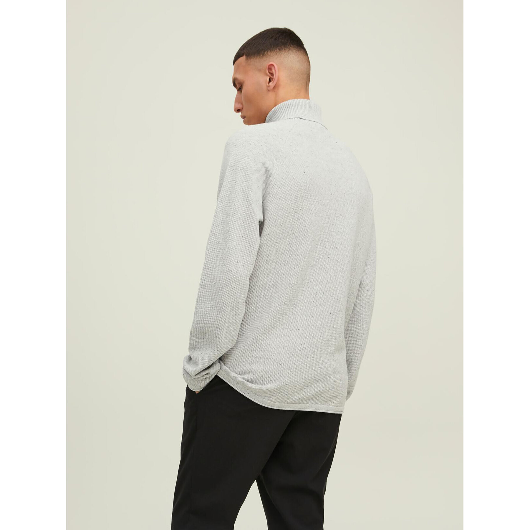 Jack&Jones Поло 12210931 Сив Regular Fit - Pepit.bg
