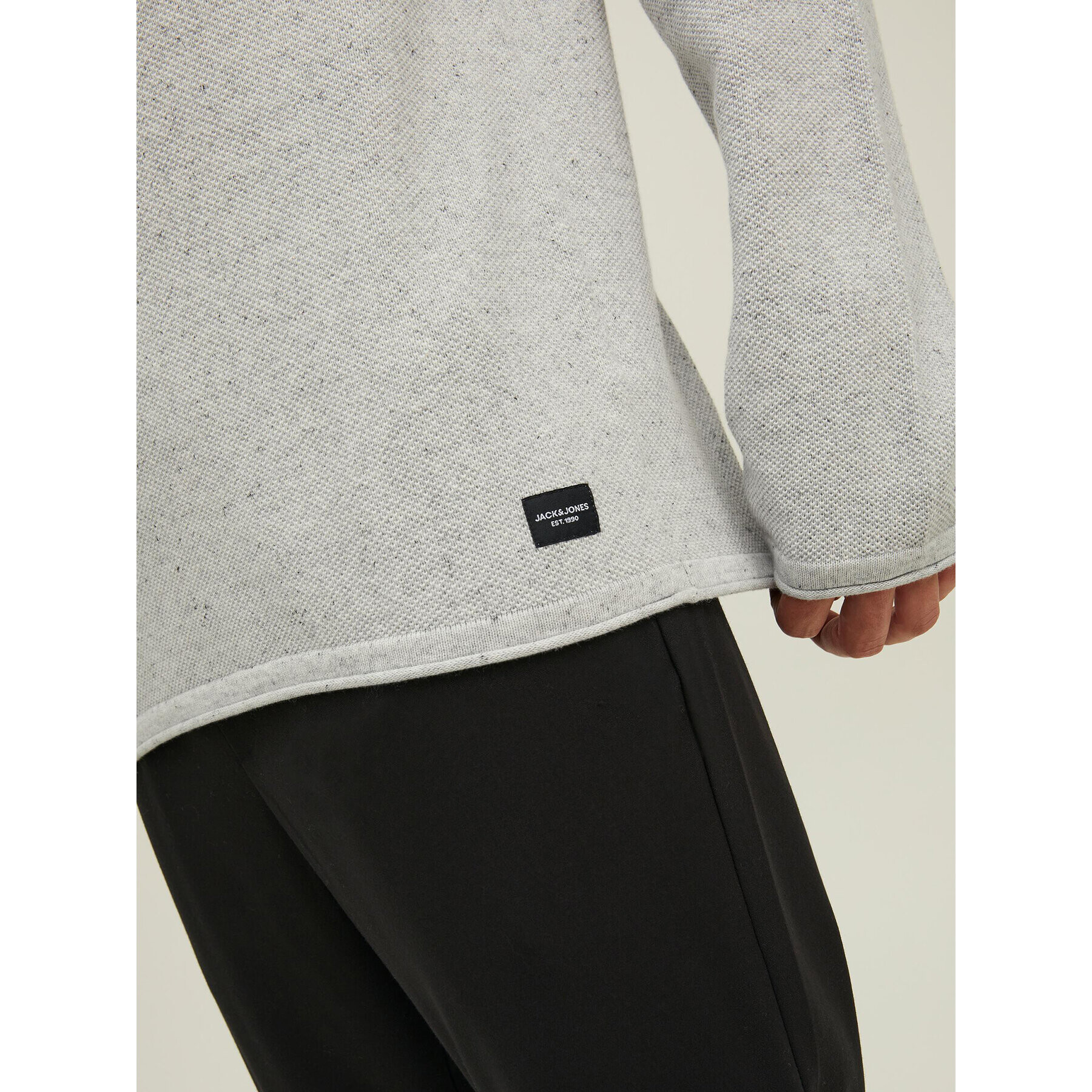 Jack&Jones Поло 12210931 Сив Regular Fit - Pepit.bg