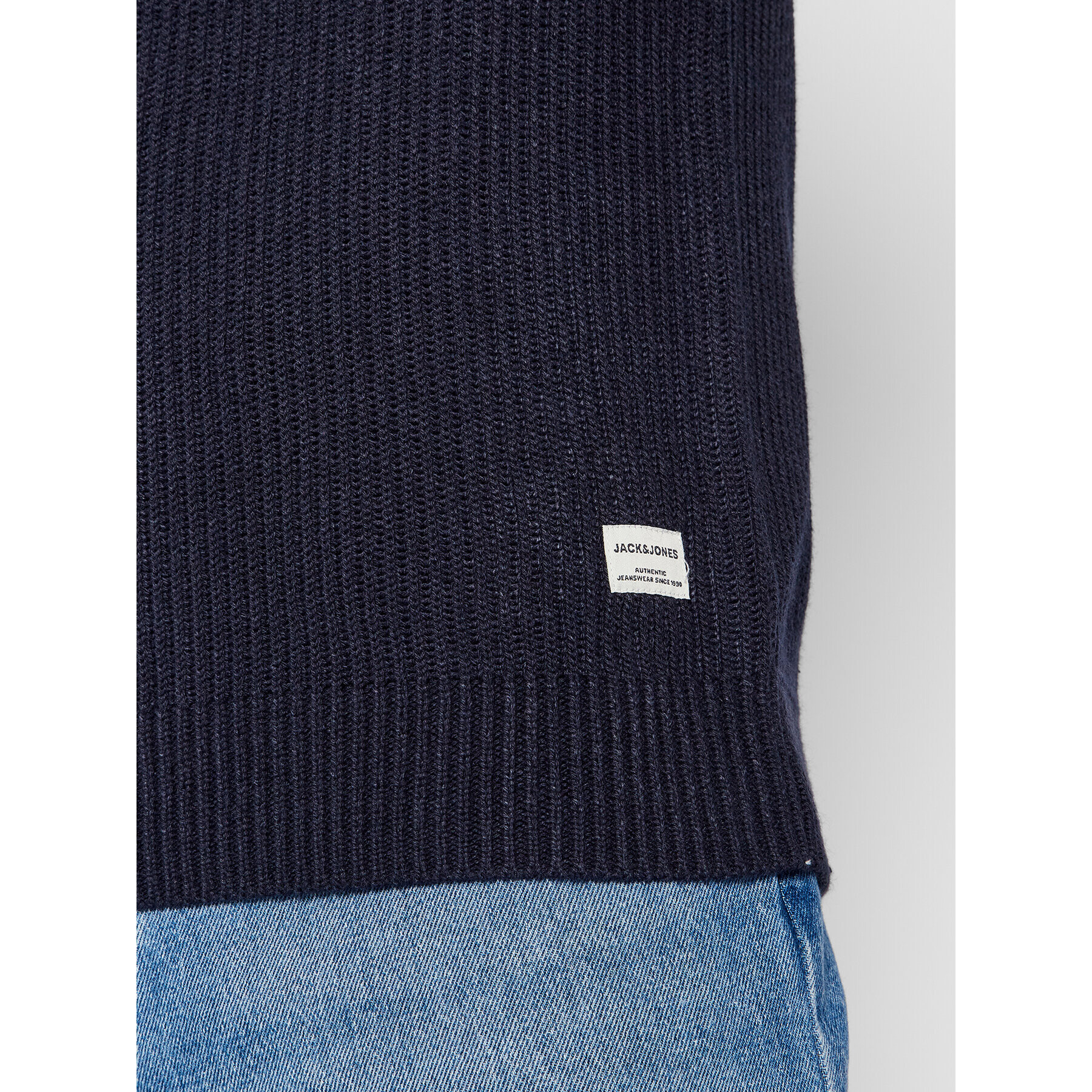 Jack&Jones Поло Pannel 12189963 Тъмносин Regular Fit - Pepit.bg