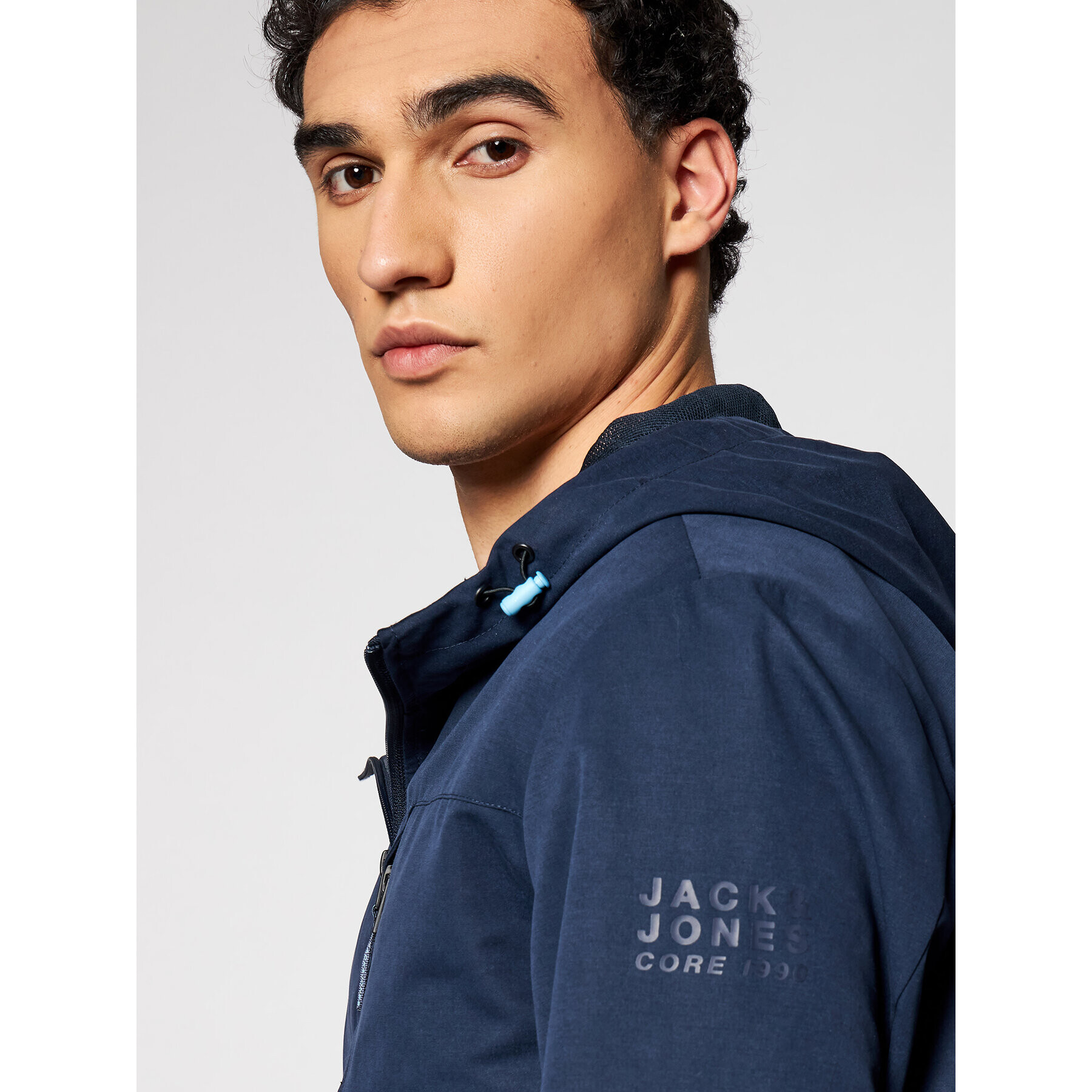 Jack&Jones Преходно яке Alu Peach 12186514 Тъмносин Regular Fit - Pepit.bg