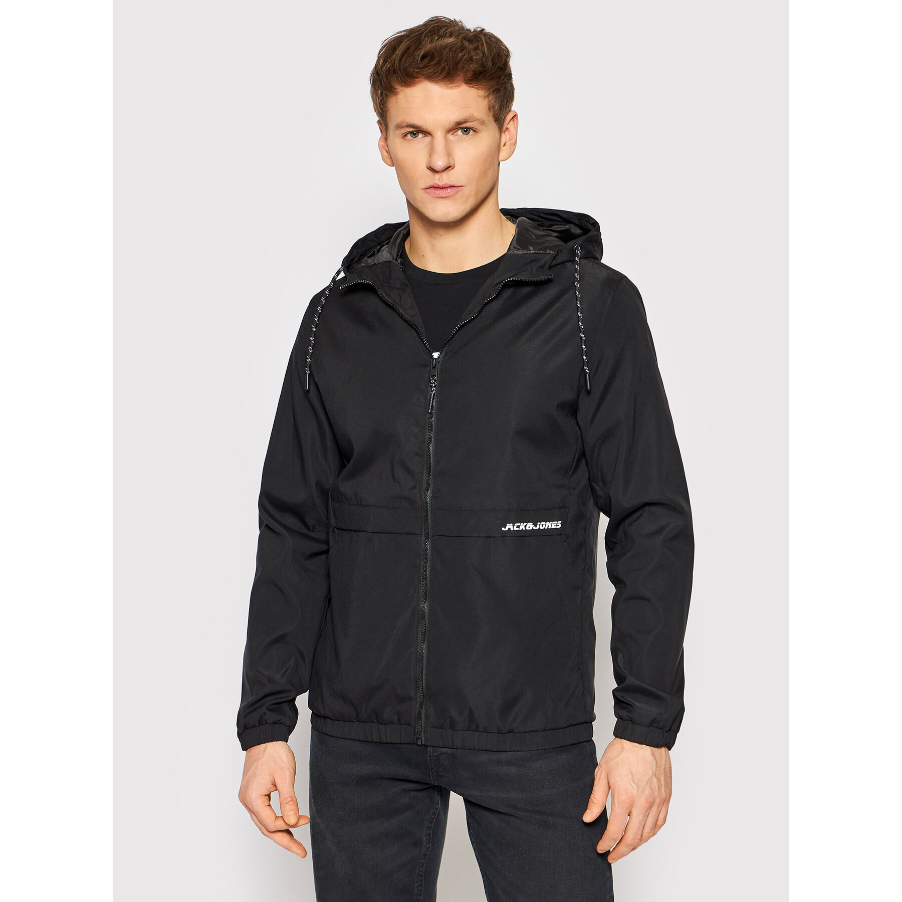 Jack&Jones Преходно яке Barton 12200636 Черен Regular Fit - Pepit.bg