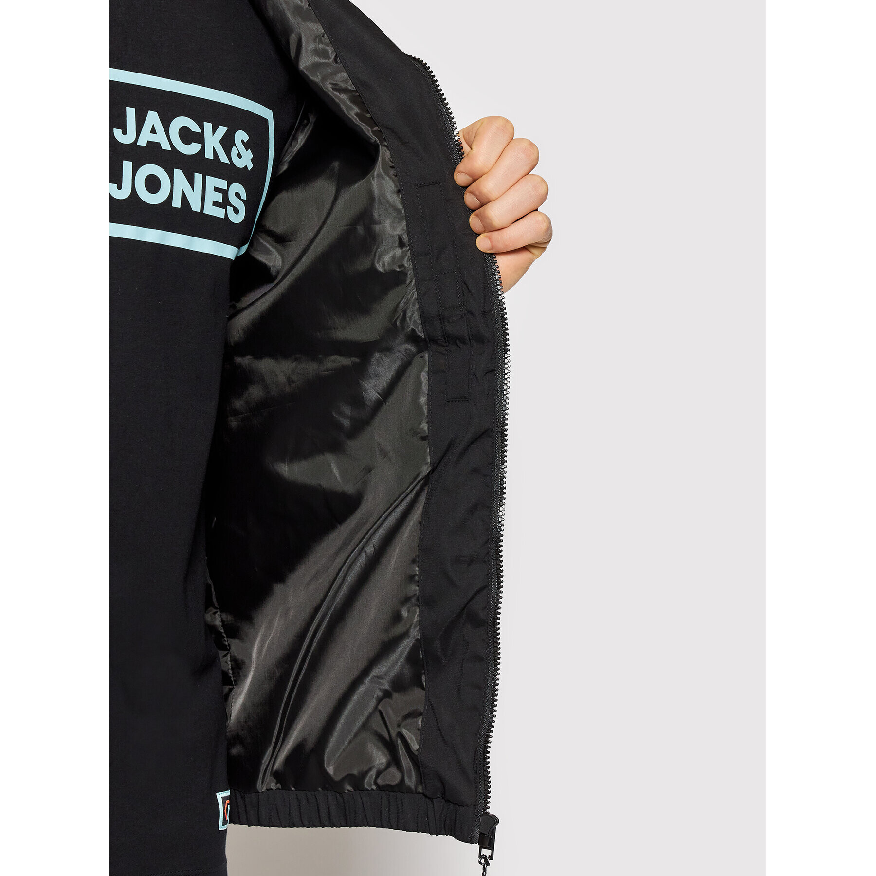 Jack&Jones Преходно яке Barton 12200636 Черен Regular Fit - Pepit.bg