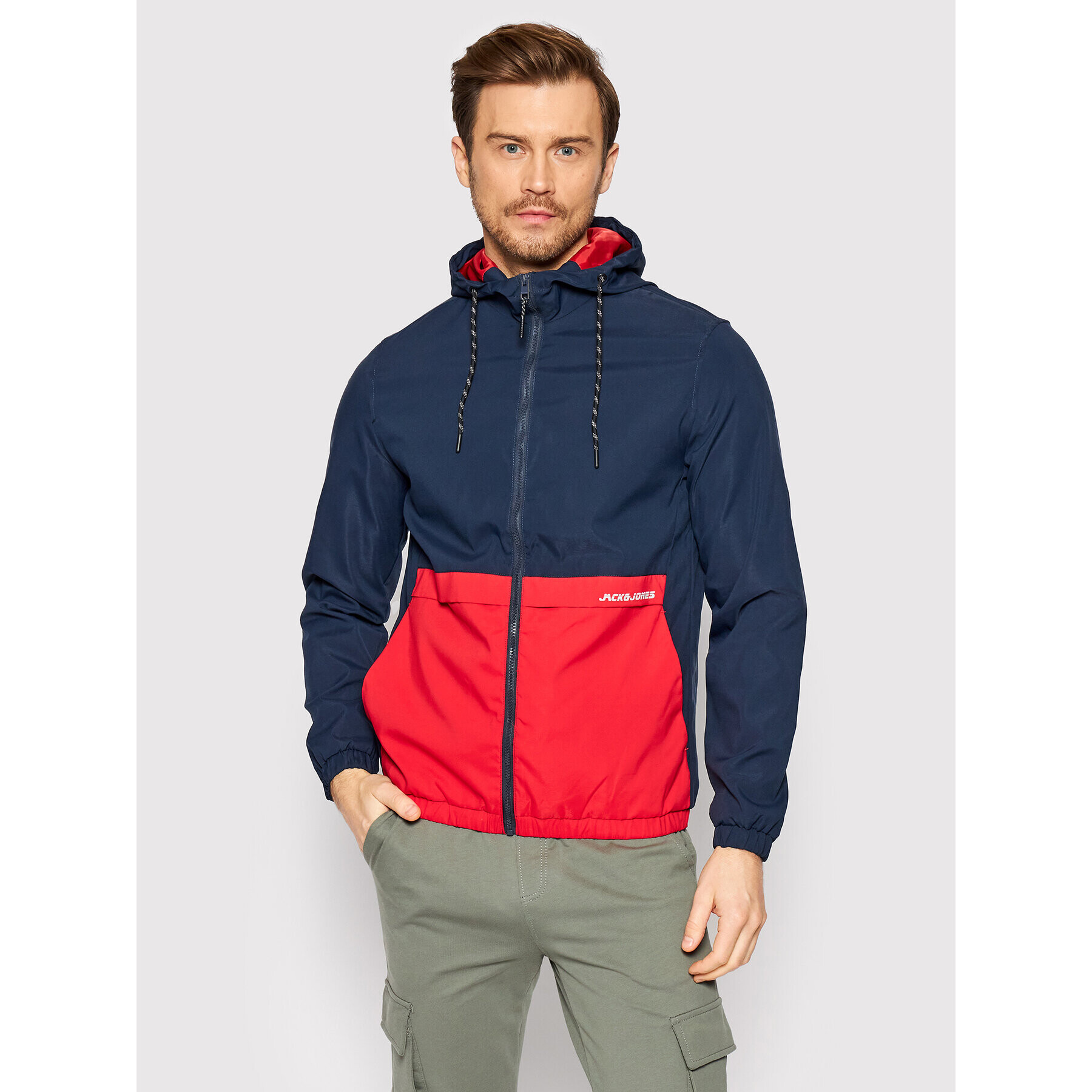 Jack&Jones Преходно яке Barton 12200636 Тъмносин Regular Fit - Pepit.bg