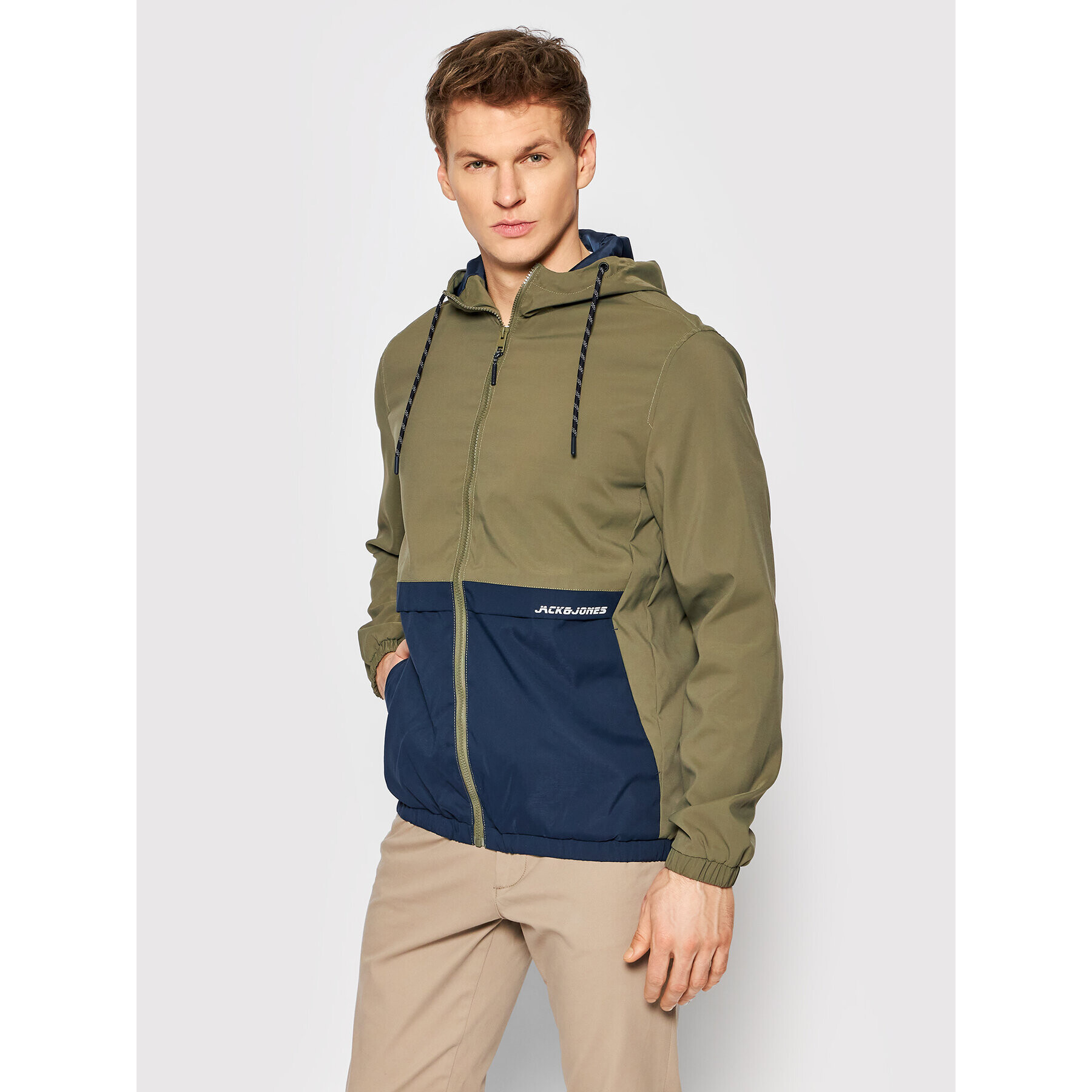 Jack&Jones Преходно яке Barton 12200636 Зелен Regular Fit - Pepit.bg