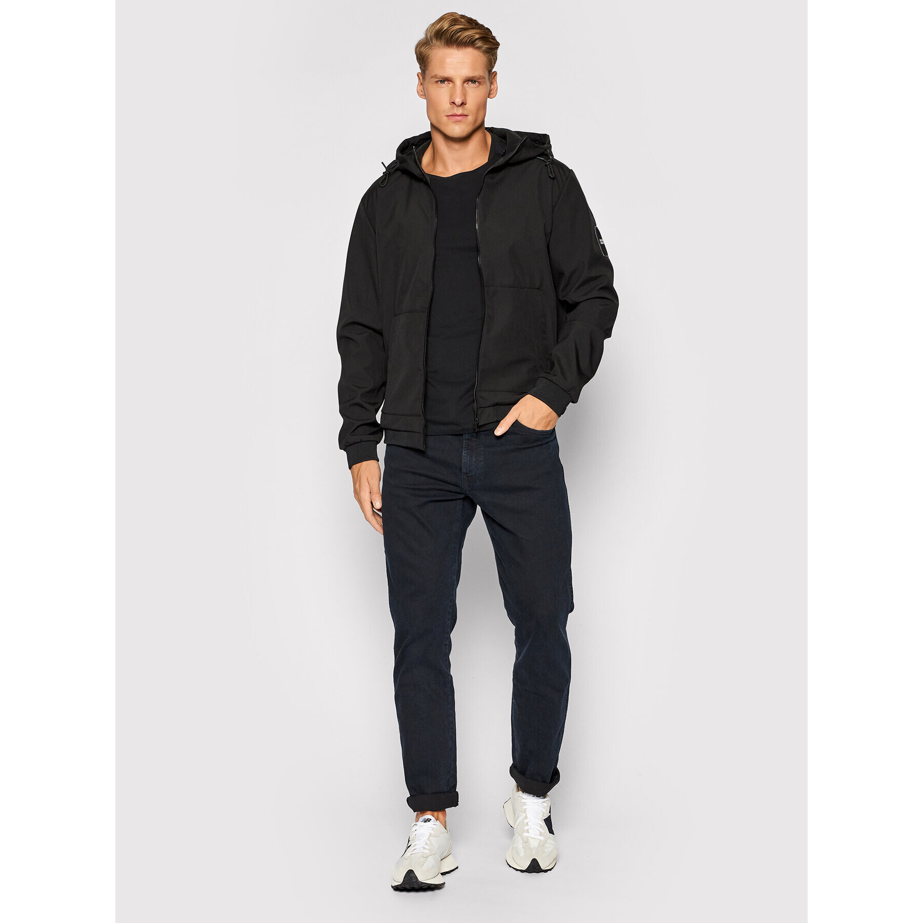 Jack&Jones Преходно яке Classic 12195434 Черен Regular Fit - Pepit.bg