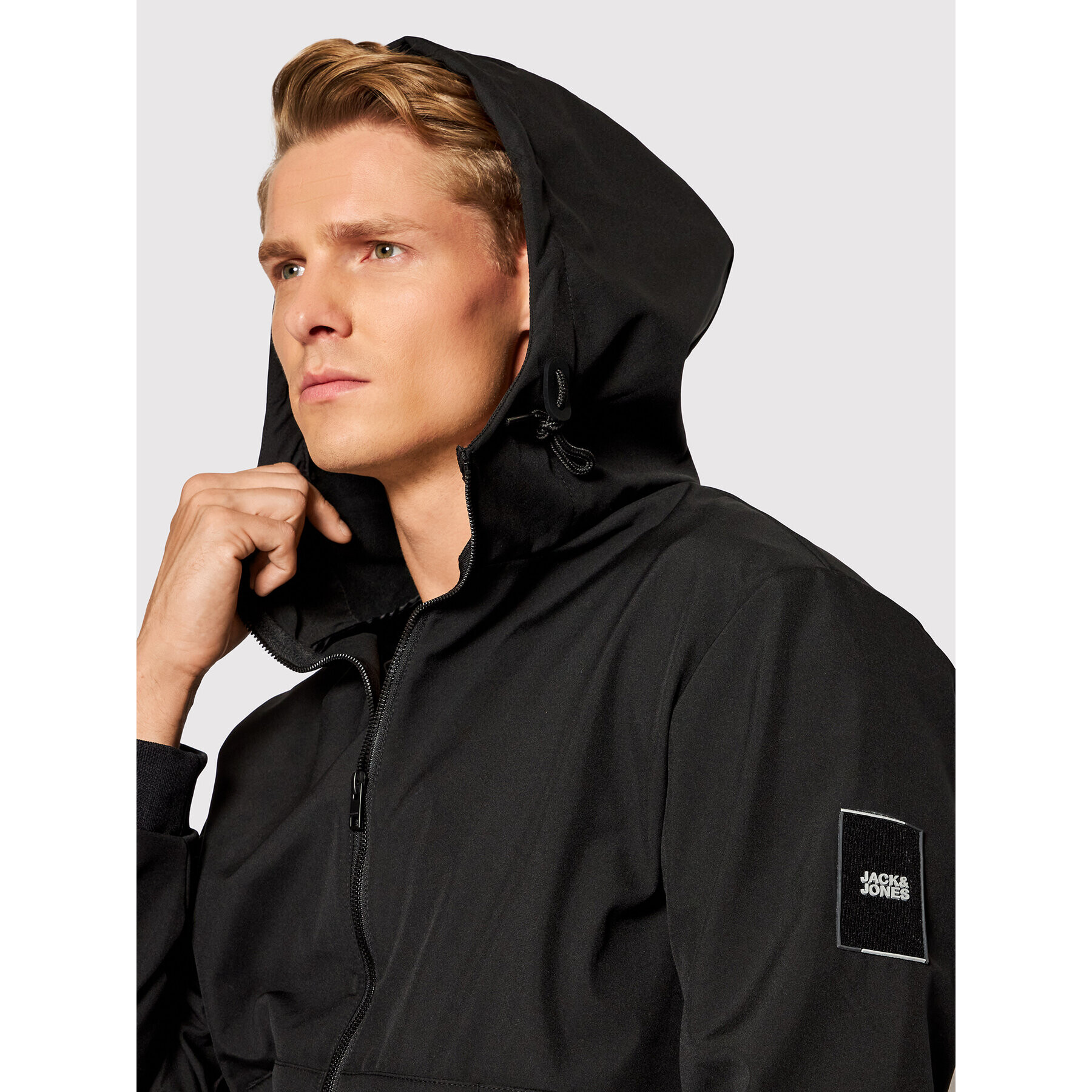 Jack&Jones Преходно яке Classic 12195434 Черен Regular Fit - Pepit.bg