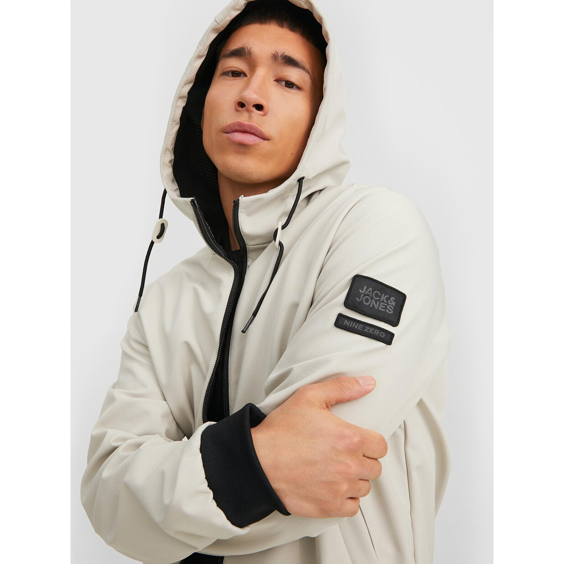 Jack&Jones Преходно яке Classic Waffle 12215818 Бежов Regular Fit - Pepit.bg