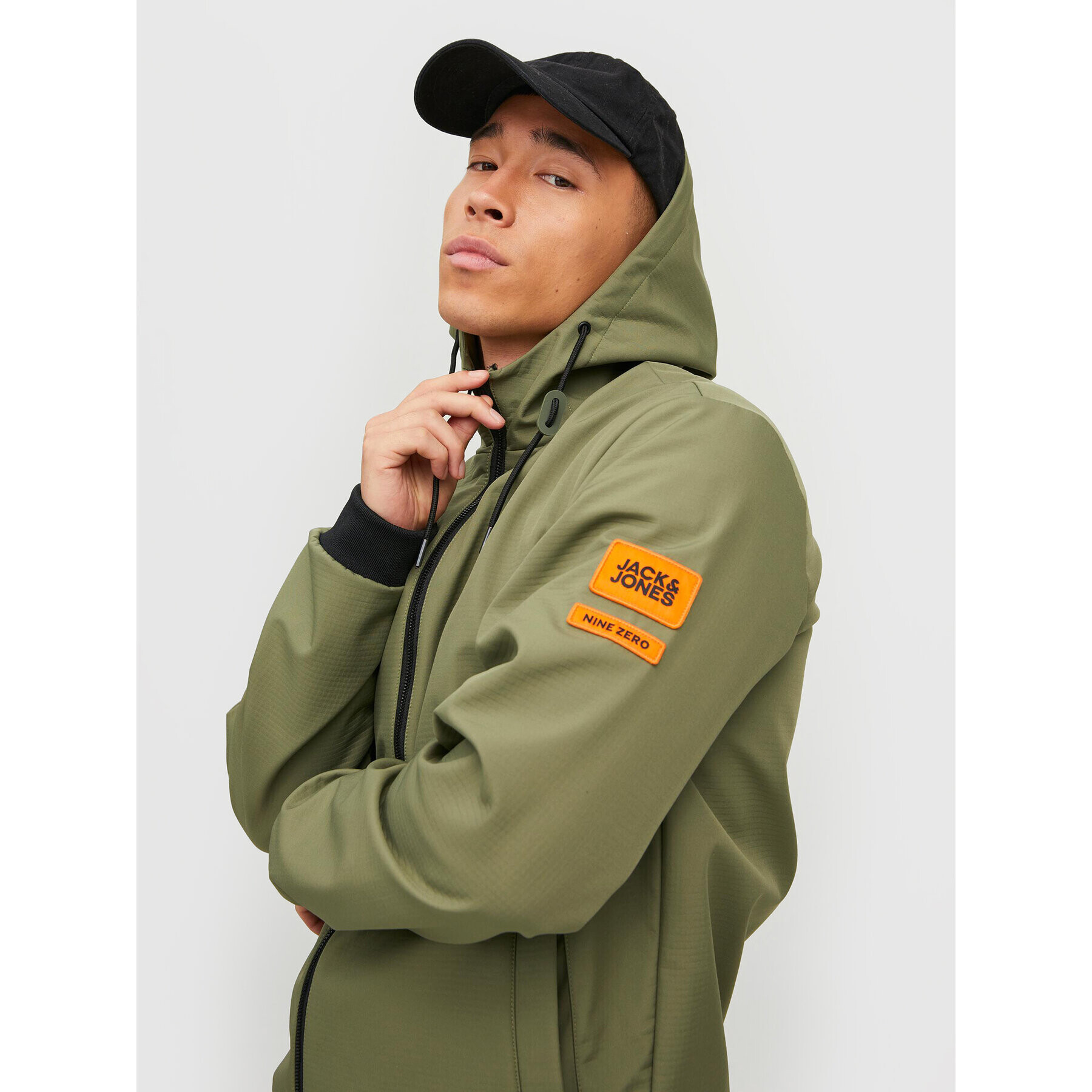 Jack&Jones Преходно яке Classic Waffle 12215818 Зелен Regular Fit - Pepit.bg