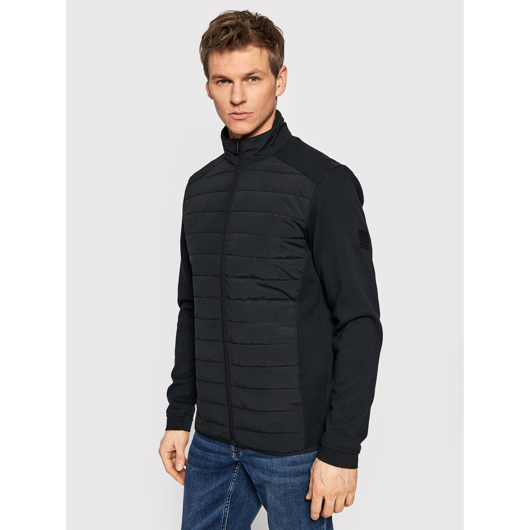 Jack&Jones Преходно яке Clay 12202968 Черен Regular Fit - Pepit.bg