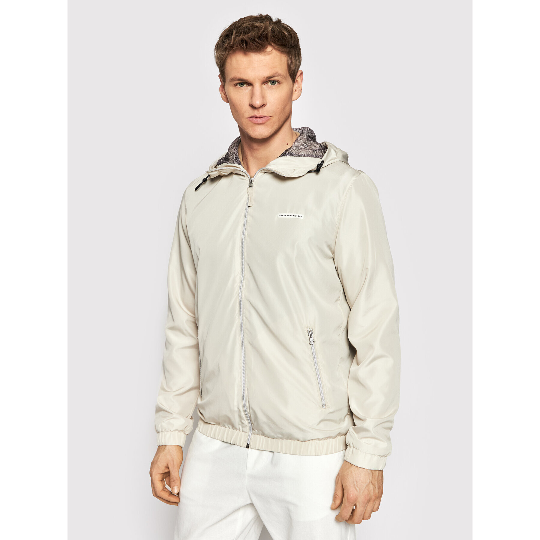 Jack&Jones Преходно яке Jungle 12203438 Бежов Regular Fit - Pepit.bg