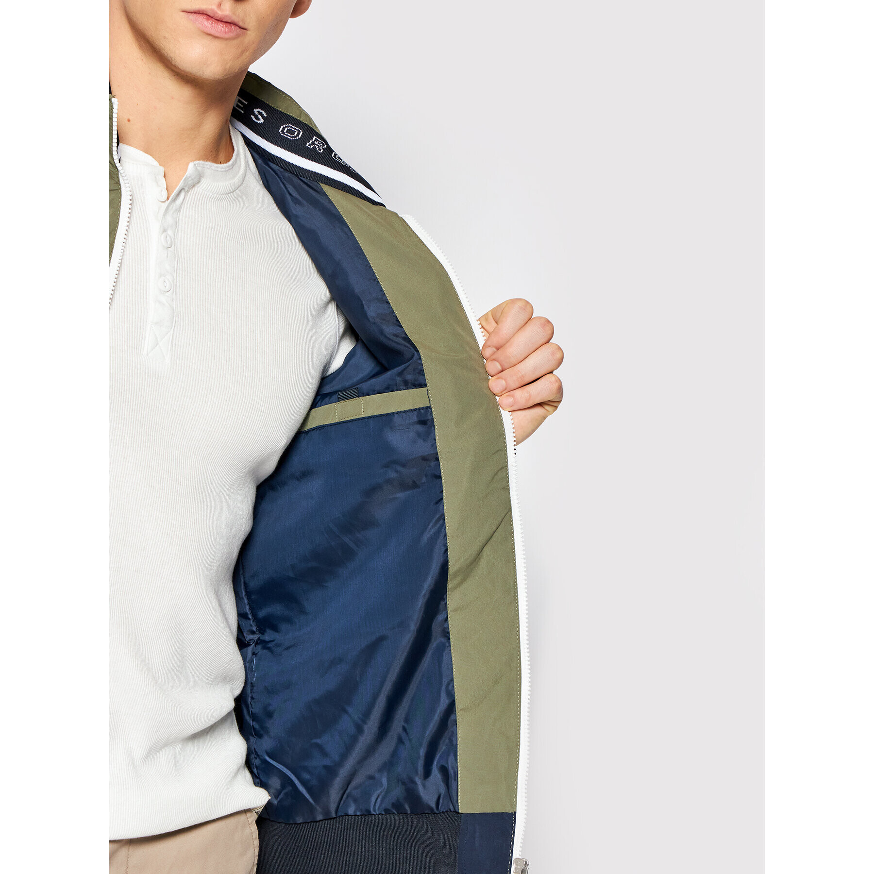 Jack&Jones Преходно яке Luke 12203397 Зелен Regular Fit - Pepit.bg