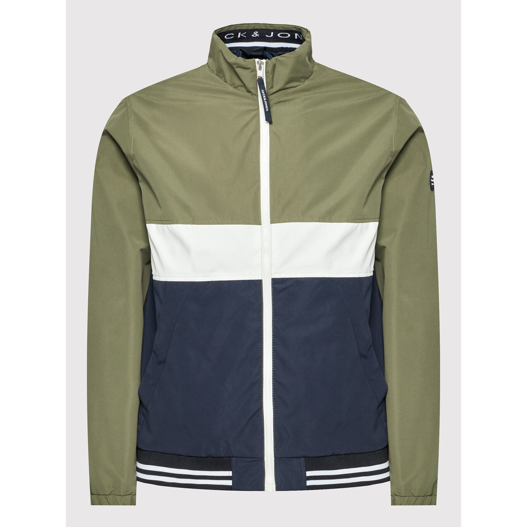 Jack&Jones Преходно яке Luke 12203397 Зелен Regular Fit - Pepit.bg