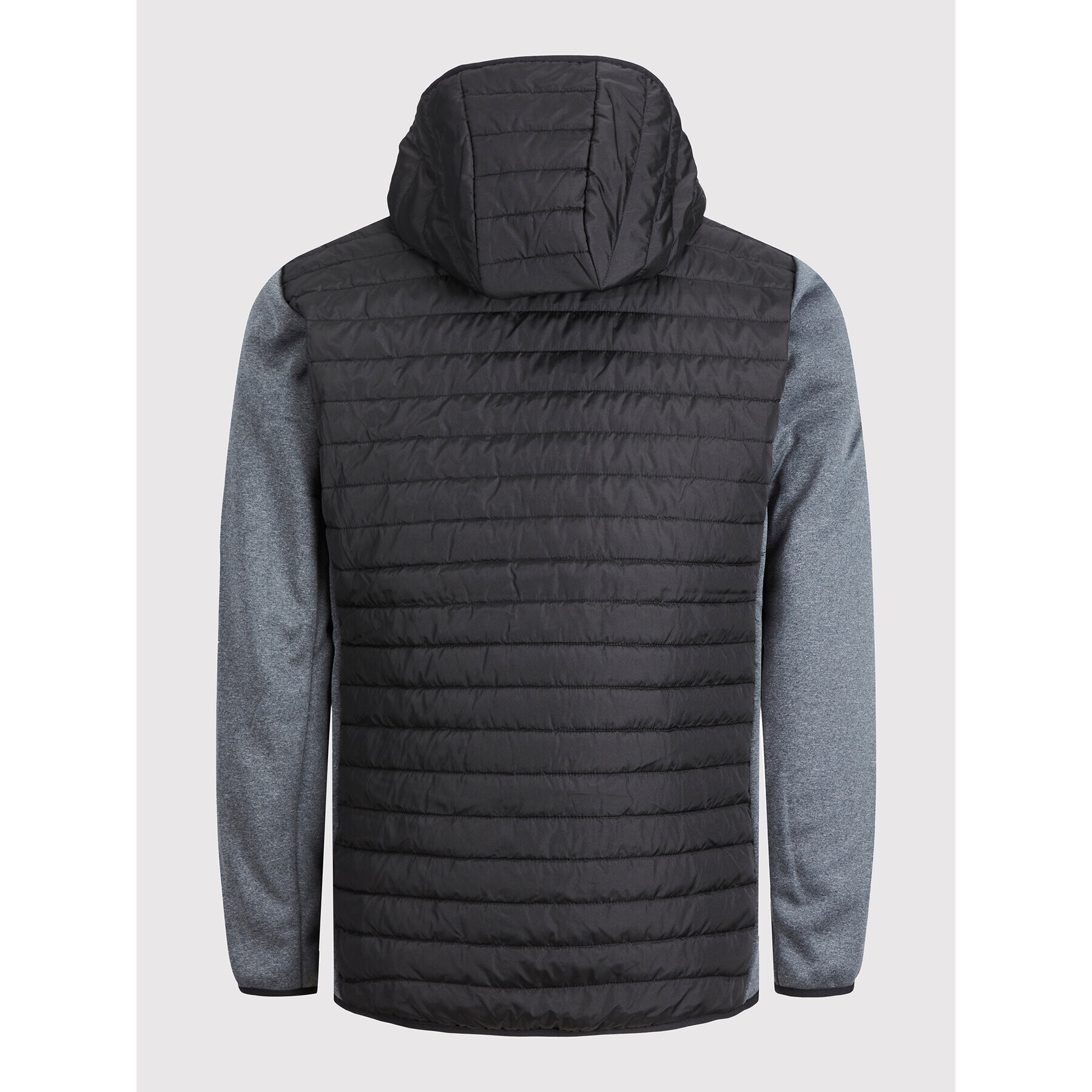 Jack&Jones Преходно яке Multi Quilted 12182242 Черен Regular Fit - Pepit.bg