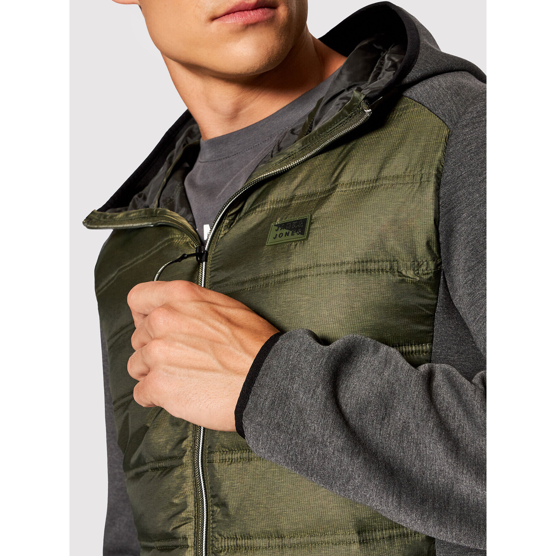 Jack&Jones Преходно яке Toby 12184739 Зелен Regular Fit - Pepit.bg
