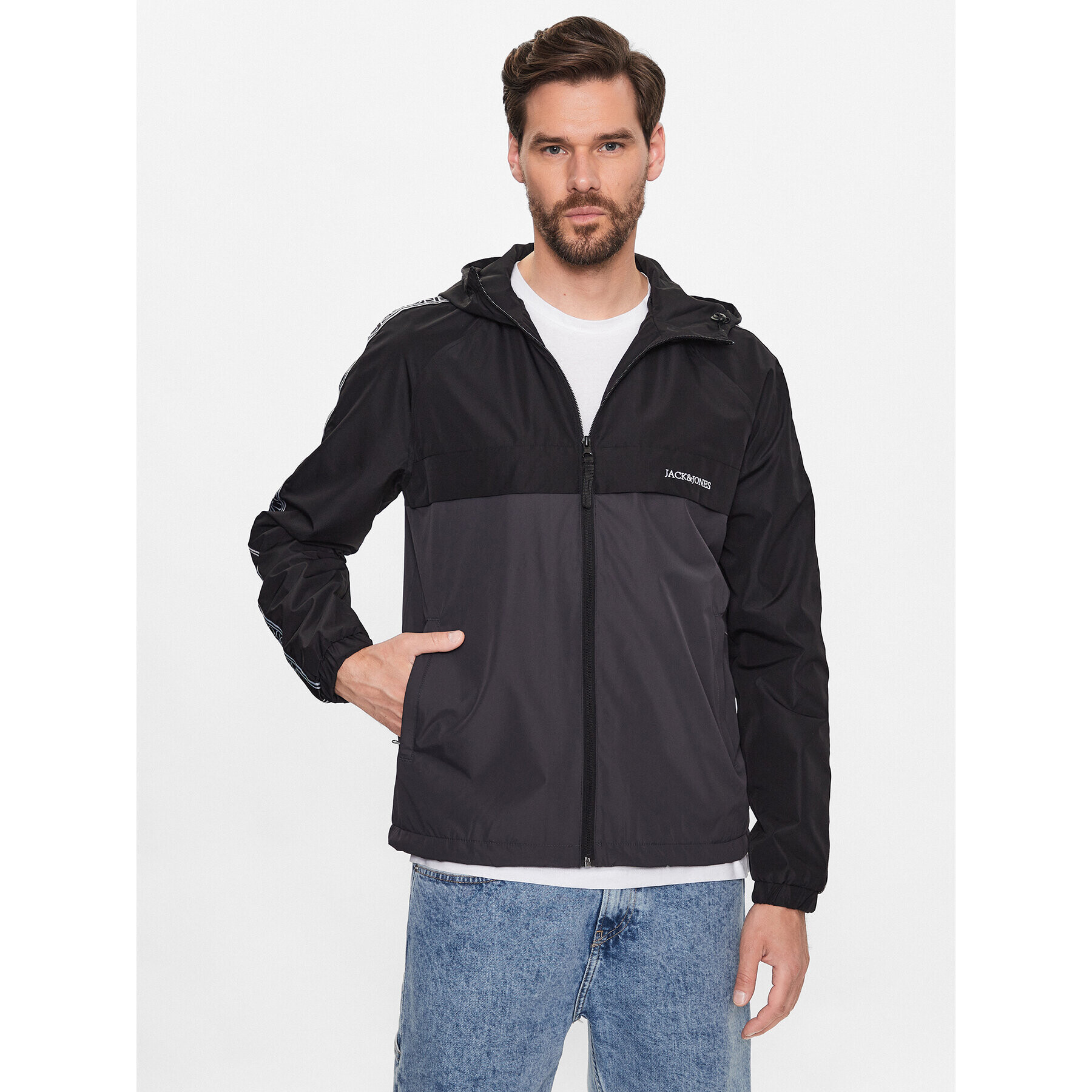 Jack&Jones Преходно яке Clark 12223140 Сив Regular Fit - Pepit.bg