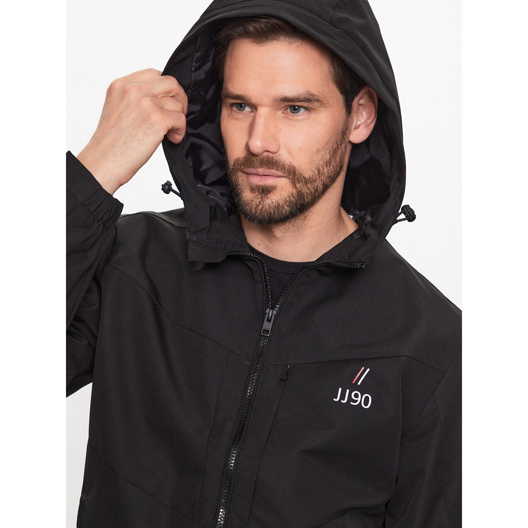 Jack&Jones Преходно яке Snap 12224282 Черен Regular Fit - Pepit.bg