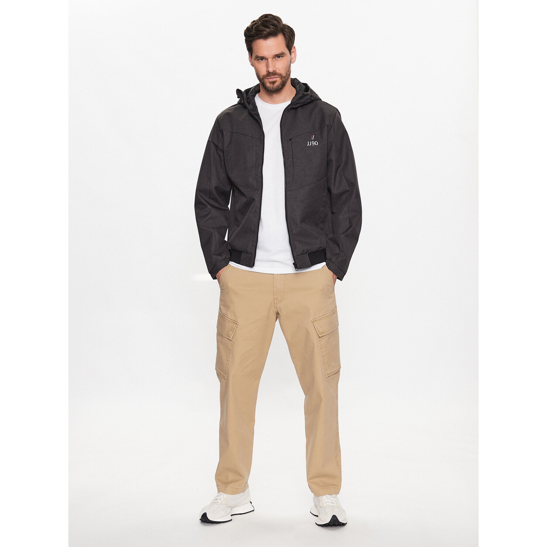 Jack&Jones Преходно яке Snap 12224282 Сив Regular Fit - Pepit.bg