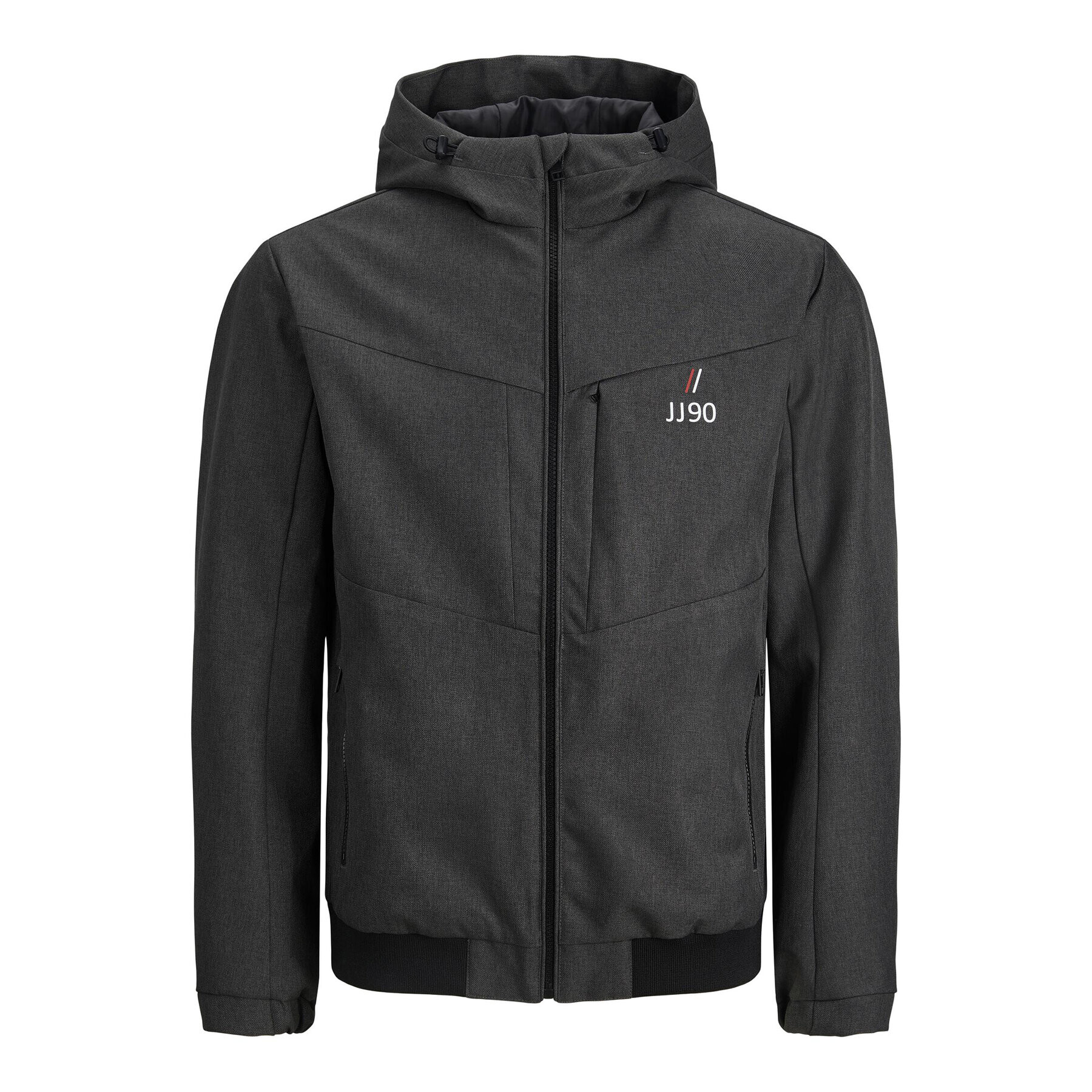 Jack&Jones Преходно яке Snap 12224282 Сив Regular Fit - Pepit.bg