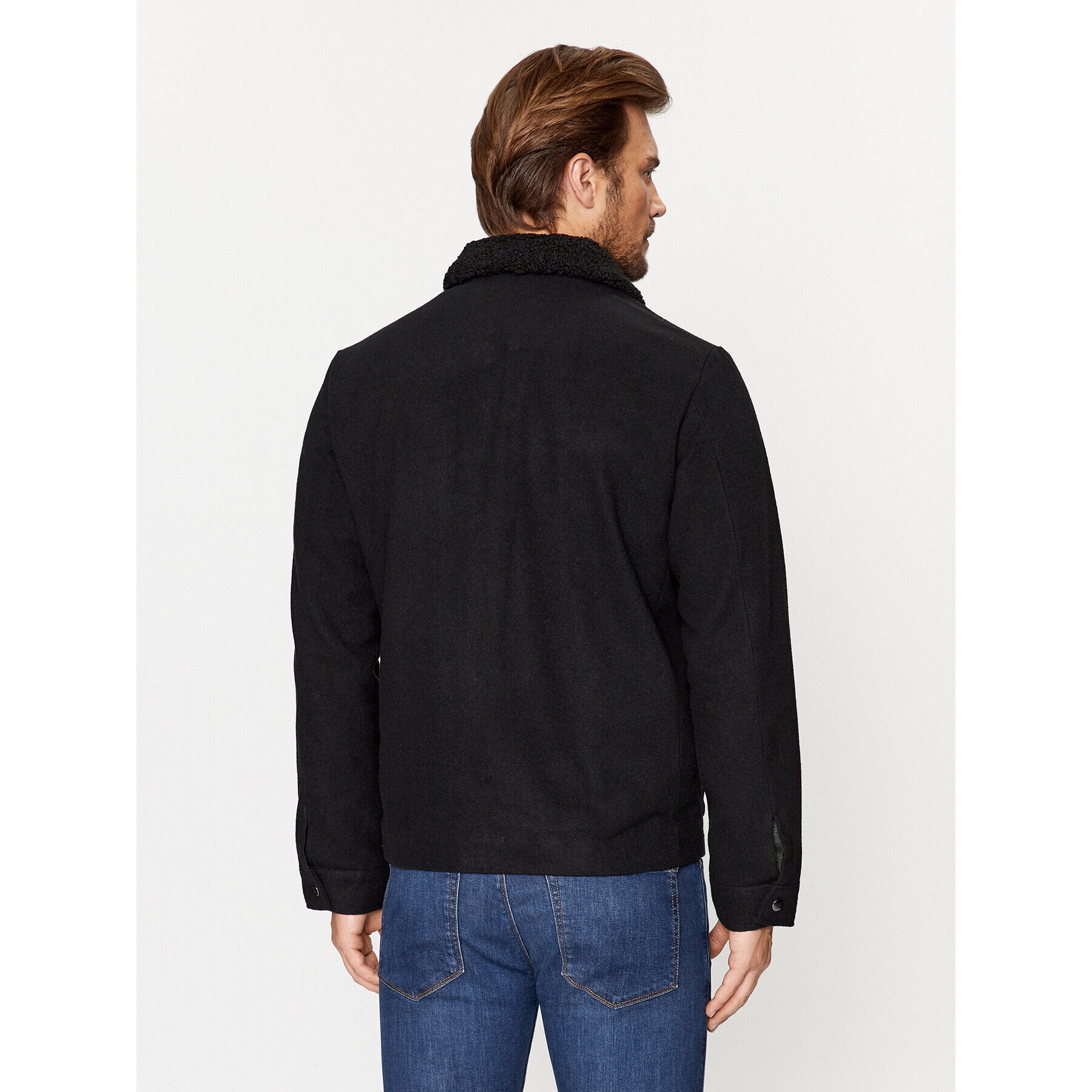 Jack&Jones Преходно яке 12236162 Черен Regular Fit - Pepit.bg