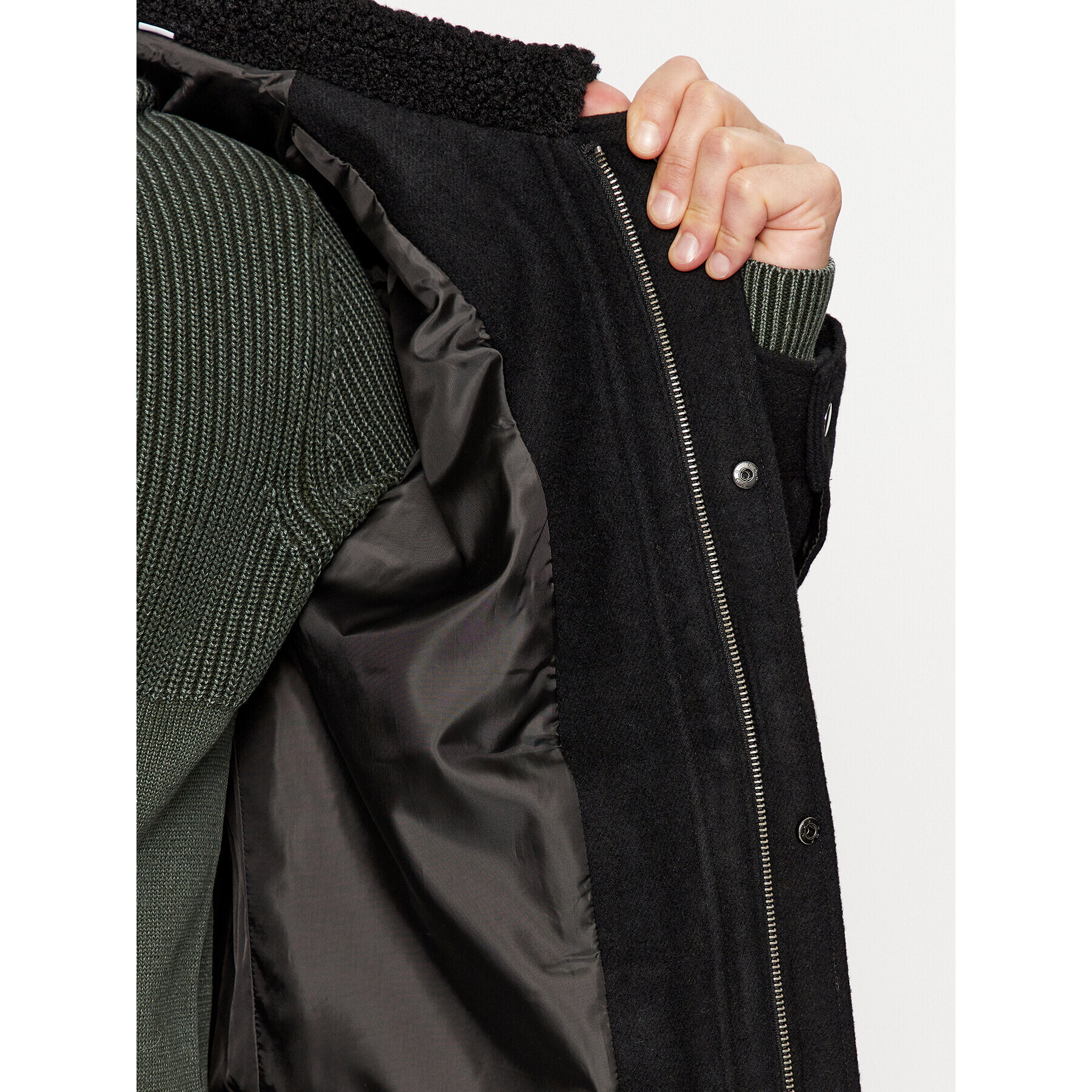 Jack&Jones Преходно яке 12236162 Черен Regular Fit - Pepit.bg