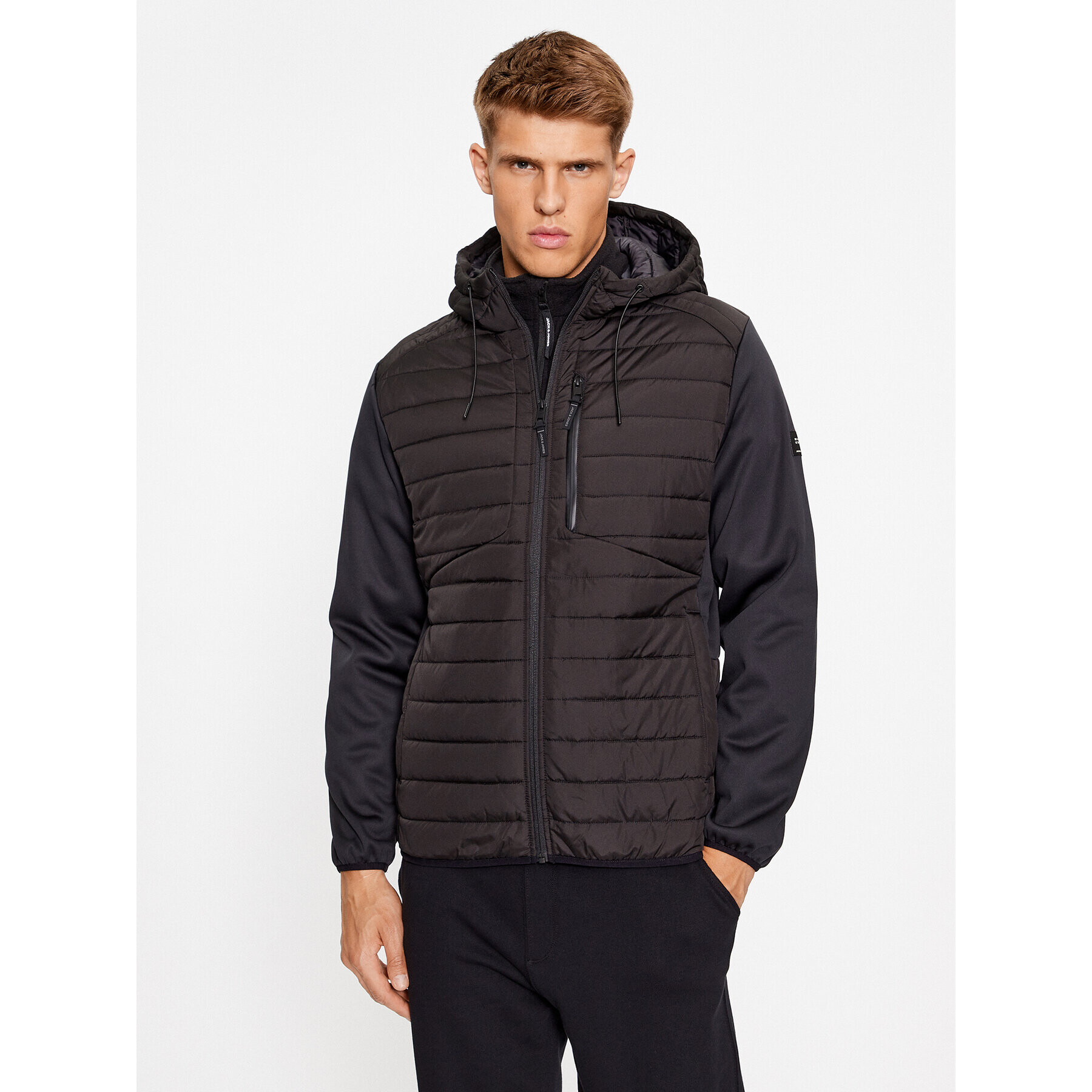 Jack&Jones Преходно яке 12237780 Черен Regular Fit - Pepit.bg