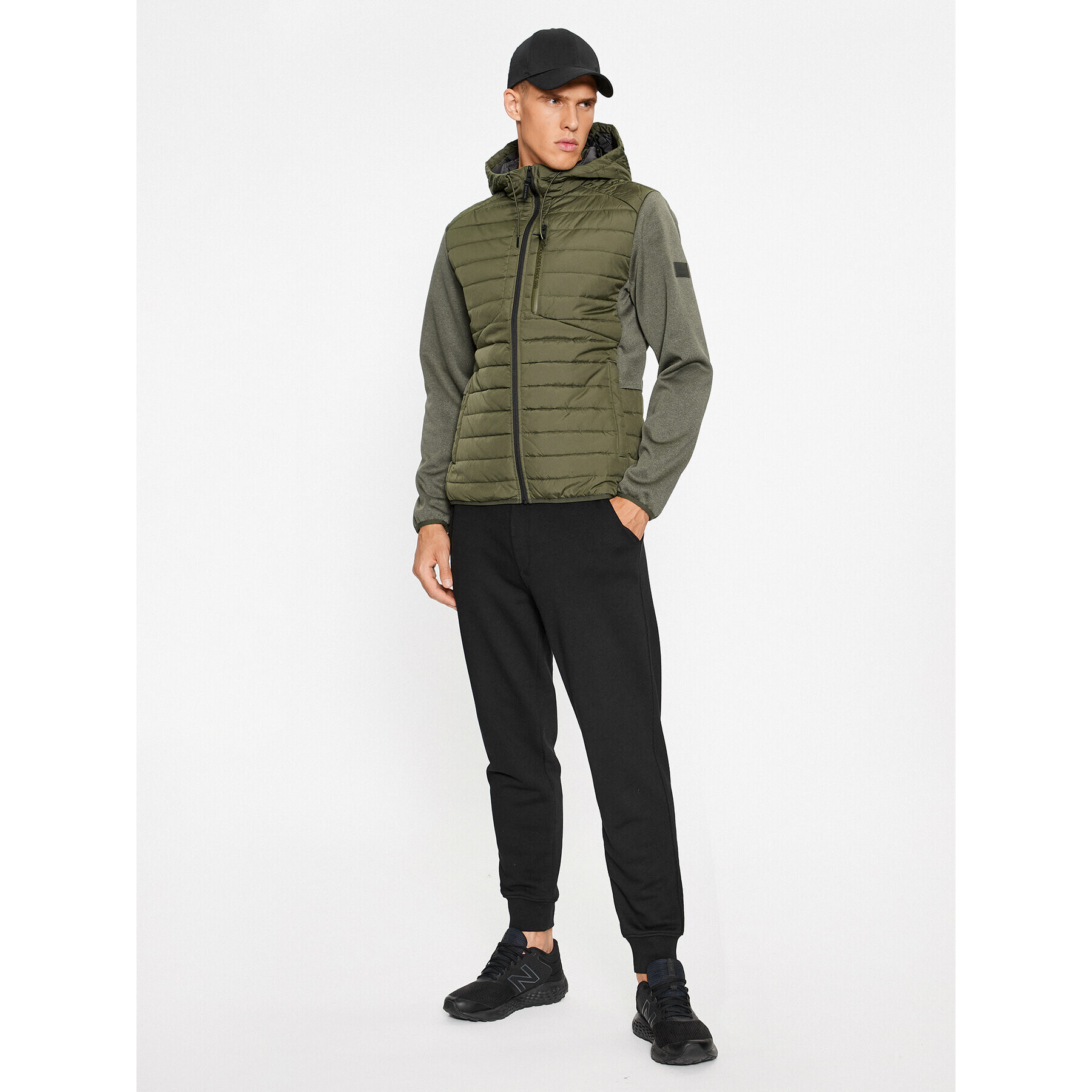 Jack&Jones Преходно яке 12237780 Зелен Regular Fit - Pepit.bg