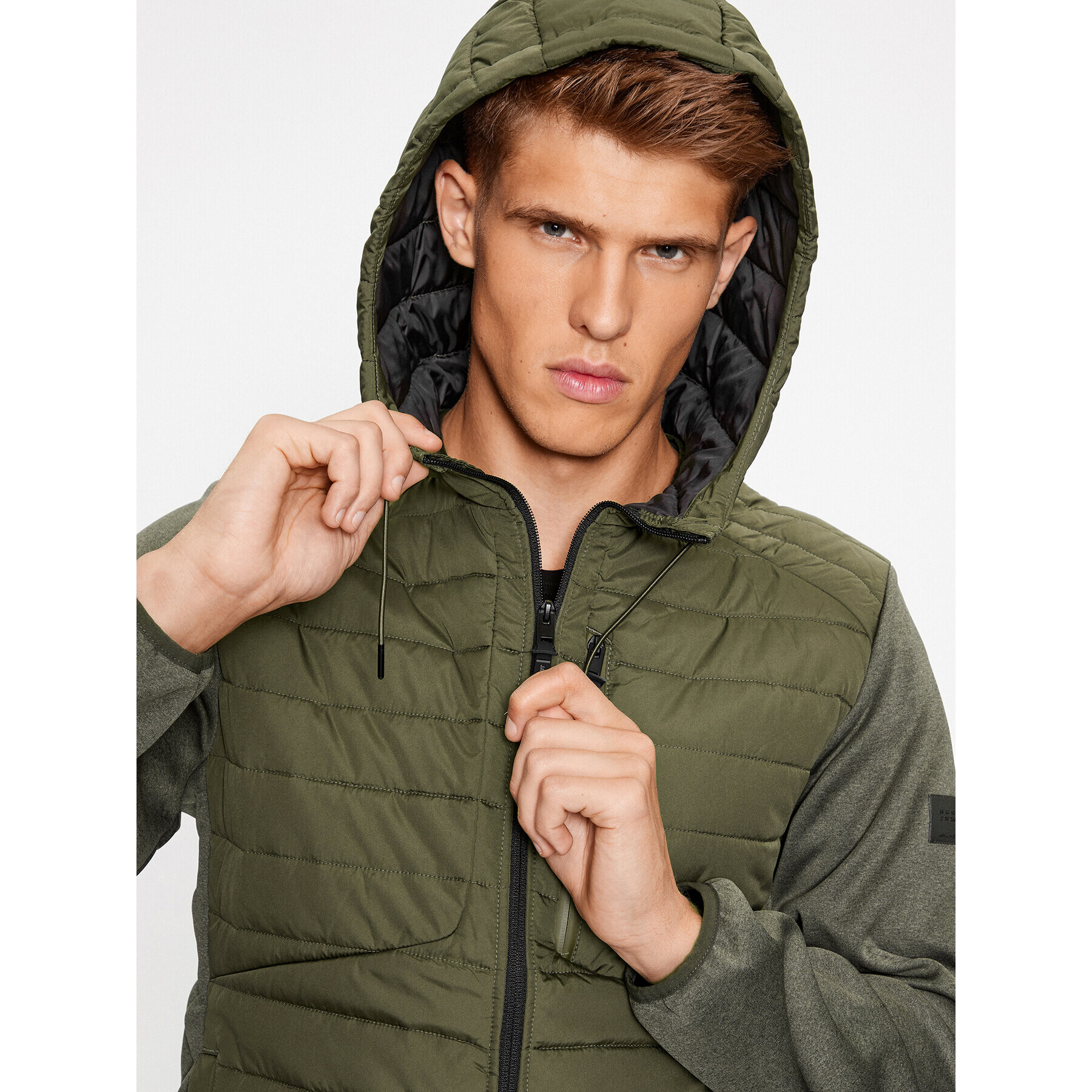 Jack&Jones Преходно яке 12237780 Зелен Regular Fit - Pepit.bg