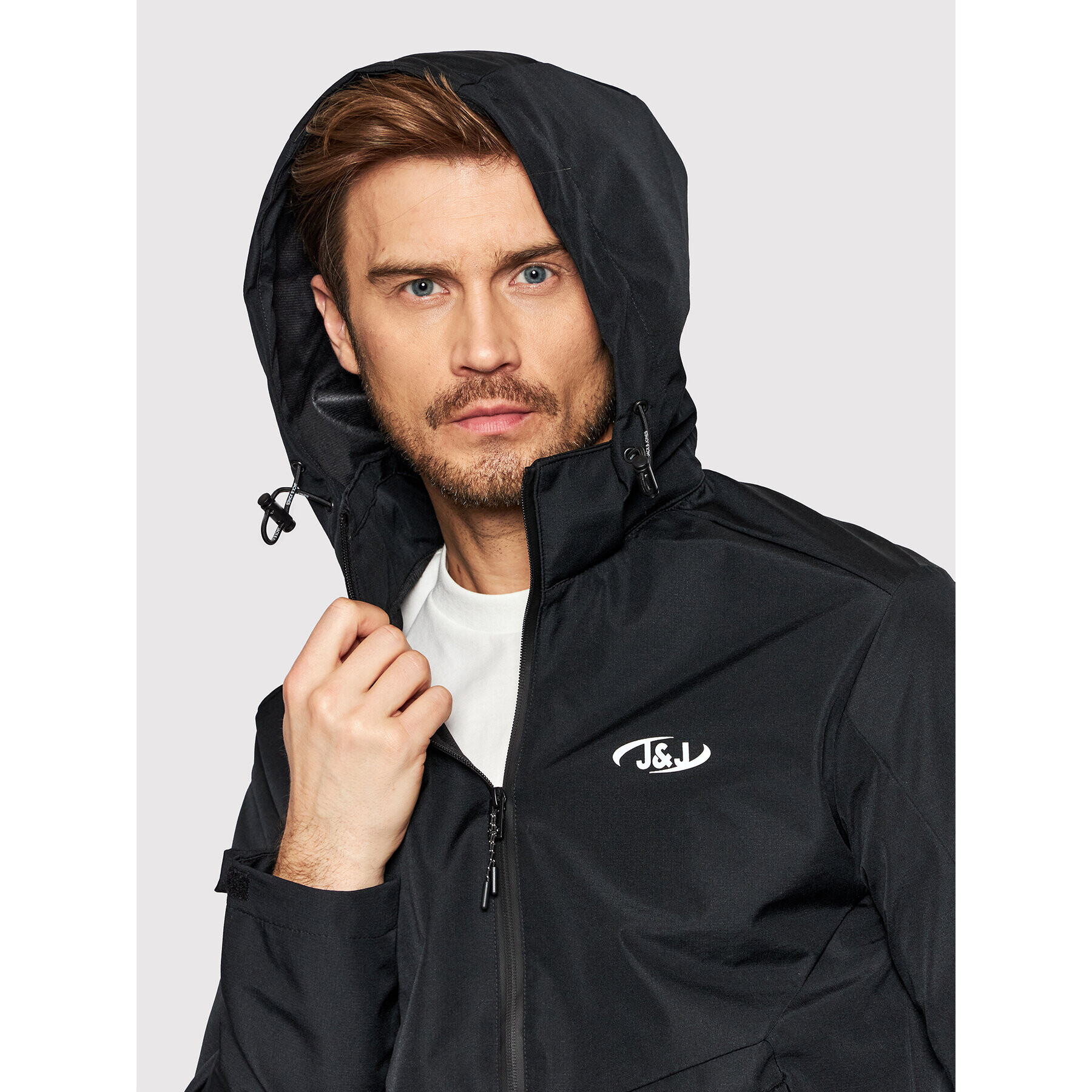 Jack&Jones Преходно яке Air 12205626 Черен Regular Fit - Pepit.bg