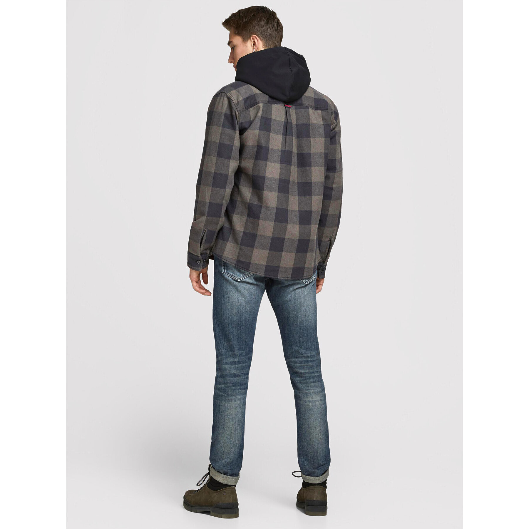 Jack&Jones Преходно яке Banes 12173938 Зелен Regular Fit - Pepit.bg