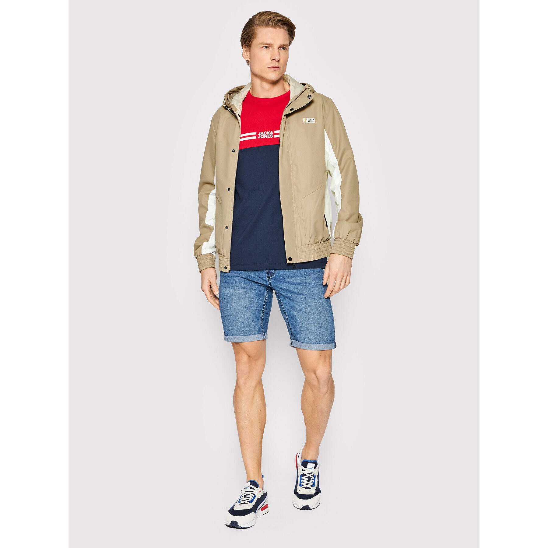 Jack&Jones Преходно яке Jakob Light 12205621 Бежов Regular Fit - Pepit.bg