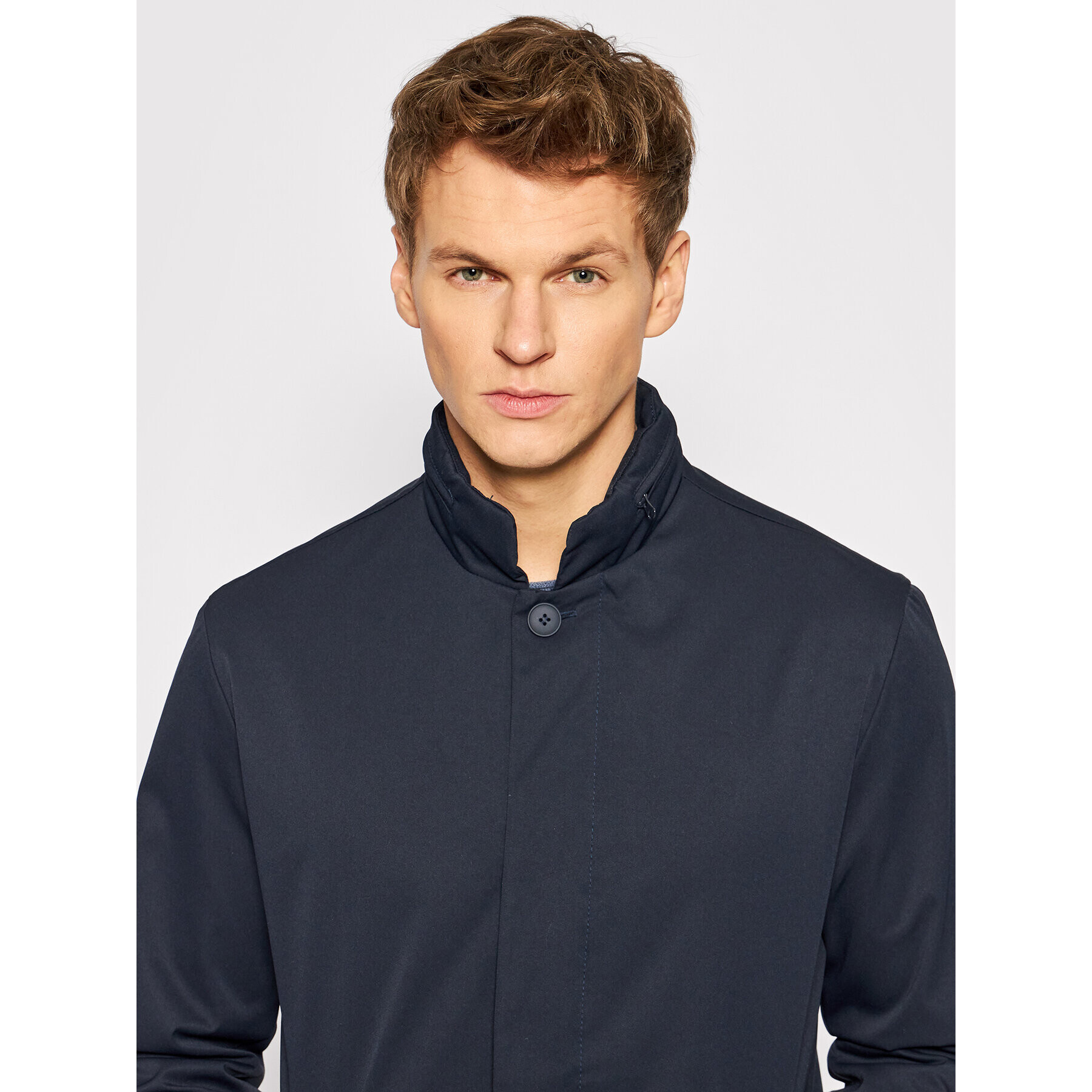 Jack&Jones PREMIUM Преходно яке Pal 12203188 Тъмносин Regular Fit - Pepit.bg