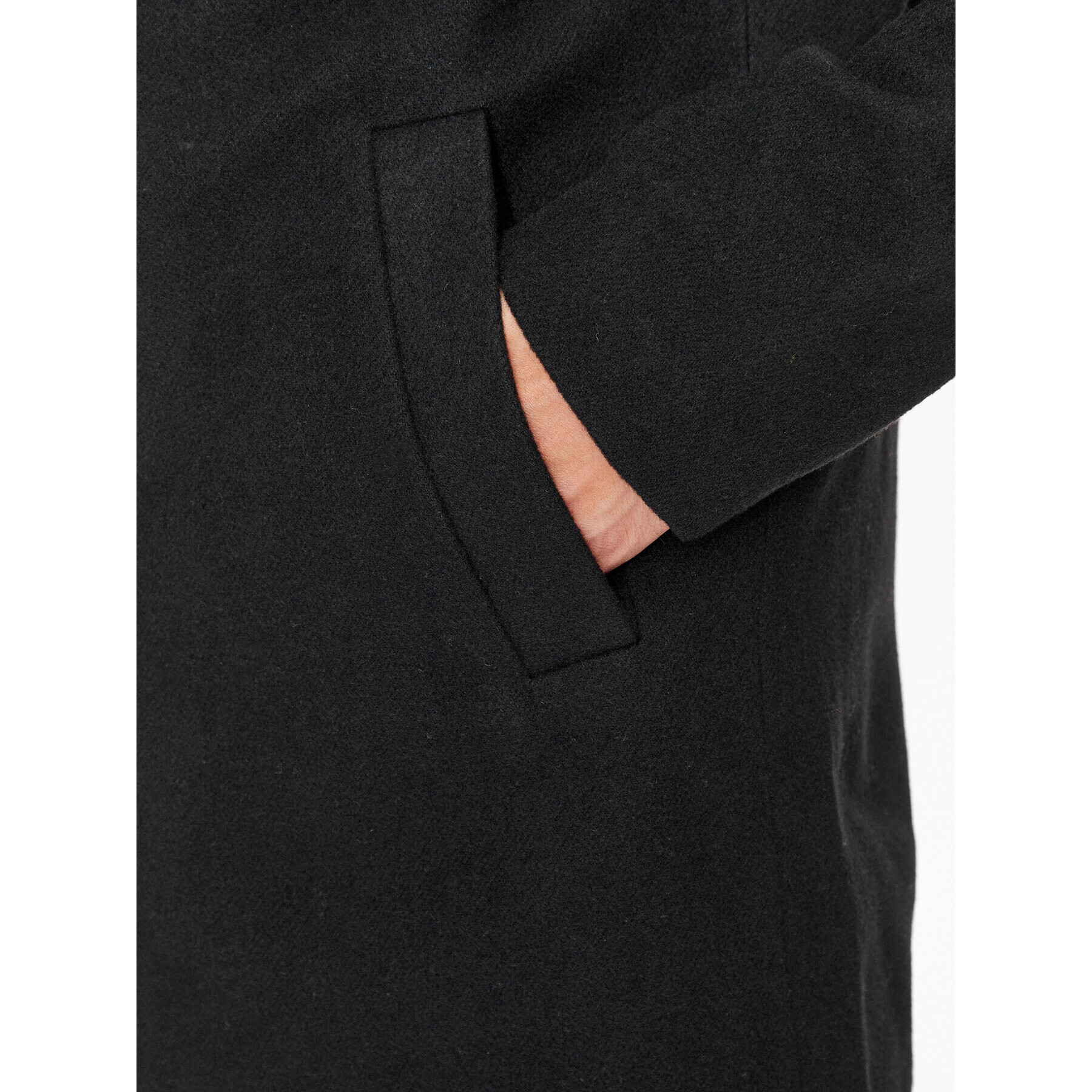 Jack&Jones Преходно палто 12236160 Черен Regular Fit - Pepit.bg