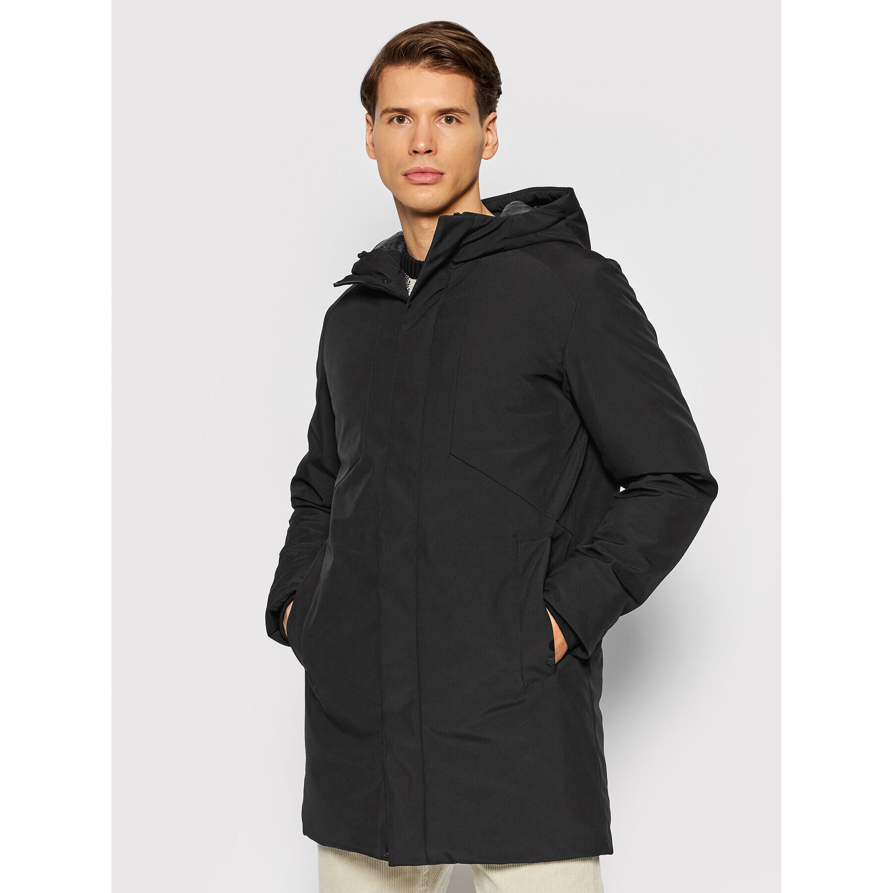 Jack&Jones Преходно яке Reid Черен Regular Fit - Pepit.bg
