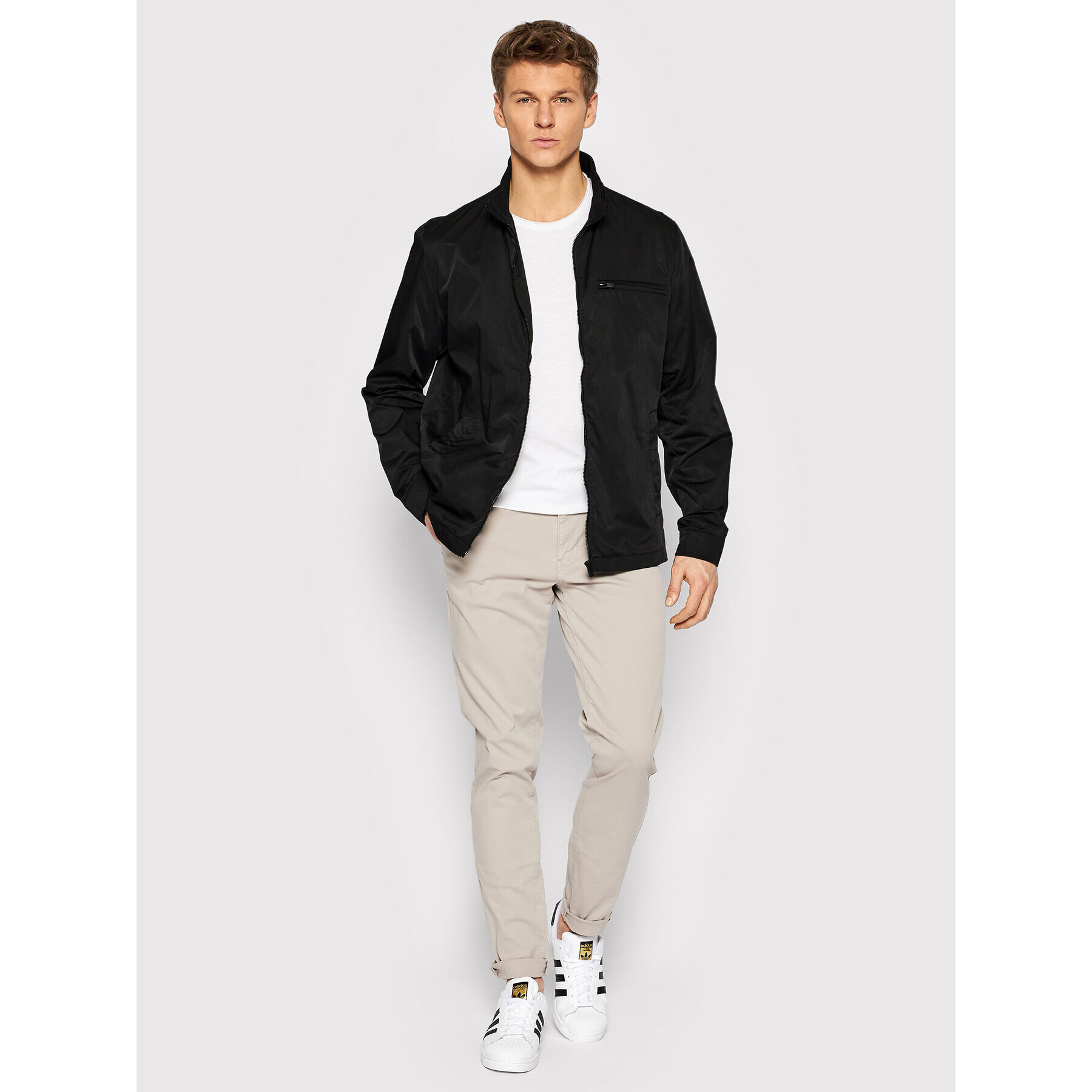 Jack&Jones PREMIUM Преходно яке Jade 12204716 Черен Regular Fit - Pepit.bg