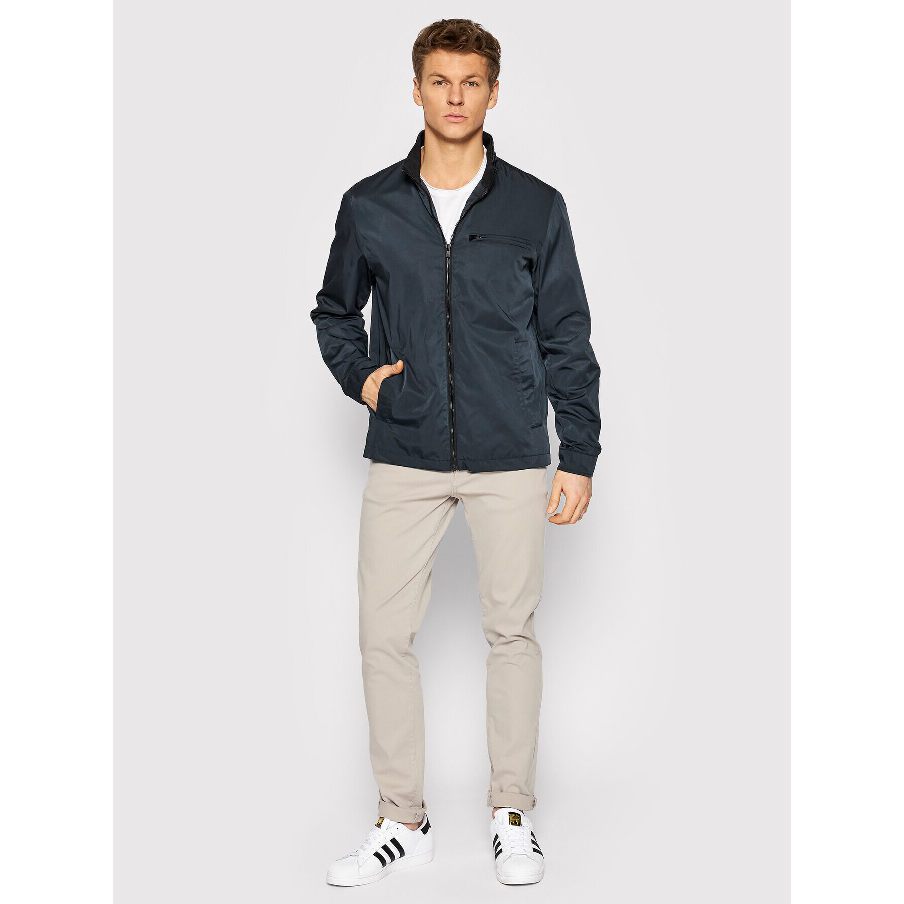 Jack&Jones PREMIUM Преходно яке Jade 12204716 Тъмносин Regular Fit - Pepit.bg