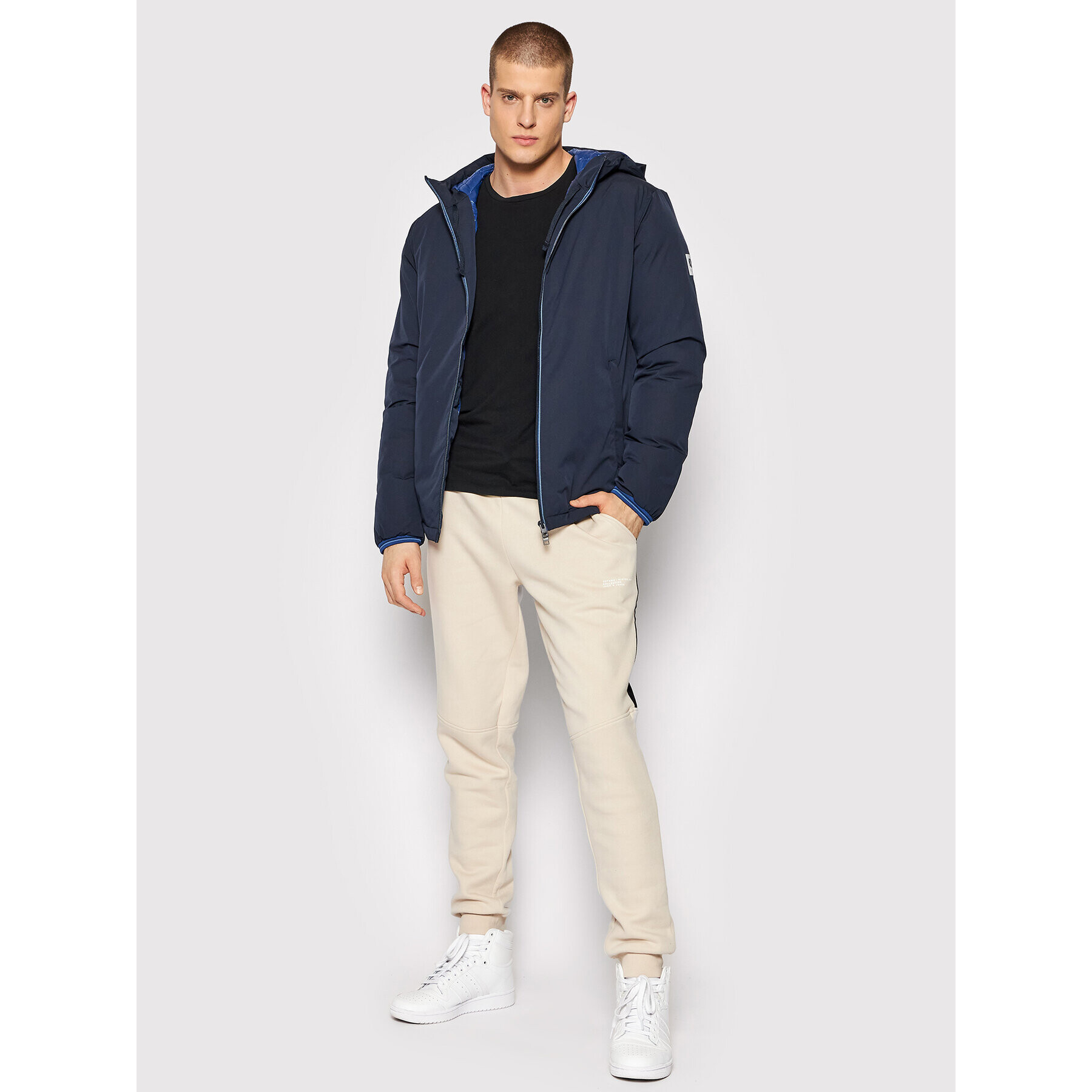 Jack&Jones PREMIUM Преходно яке Kane 12199872 Тъмносин Regular Fit - Pepit.bg