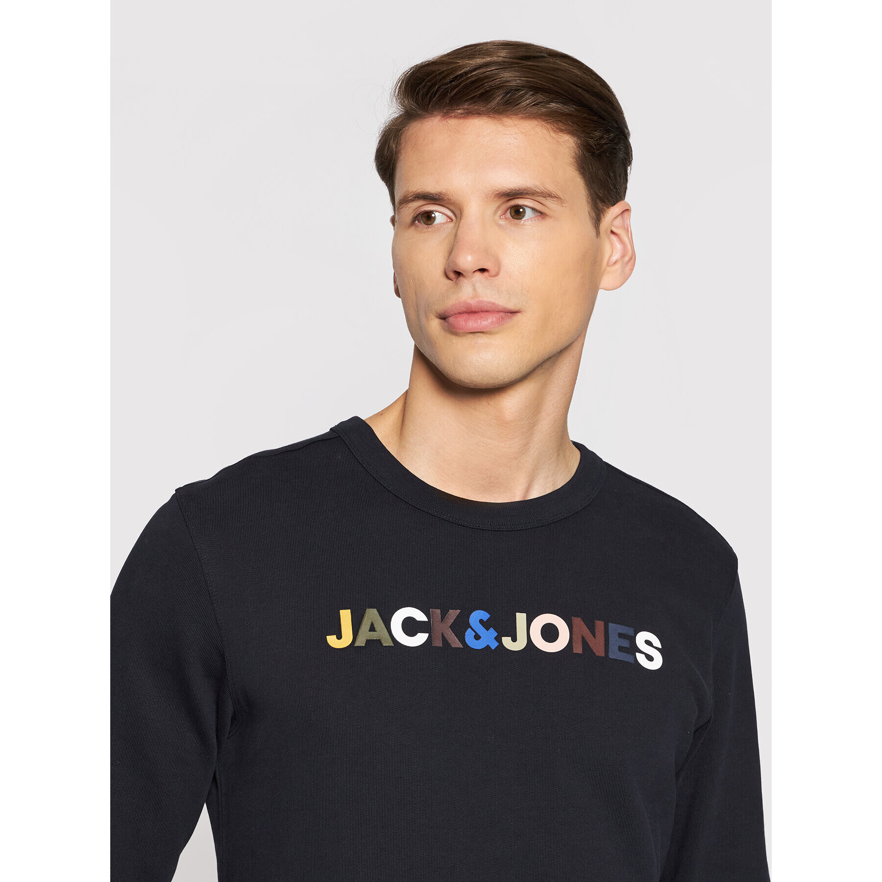 Jack&Jones PREMIUM Суитшърт Blalandon 12191310 Тъмносин Regular Fit - Pepit.bg