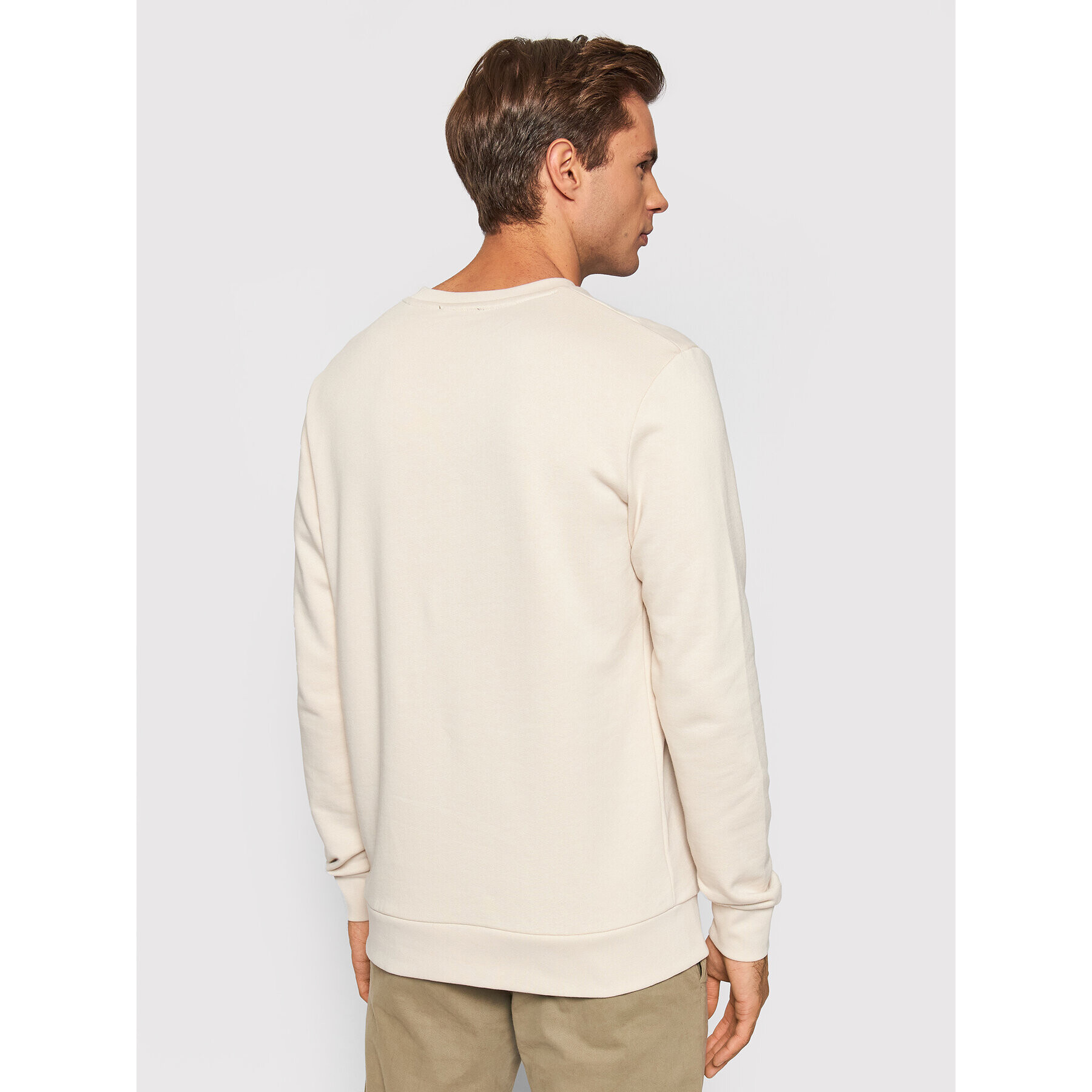 Jack&Jones PREMIUM Суитшърт Blalogo 12195086 Бежов Regular Fit - Pepit.bg