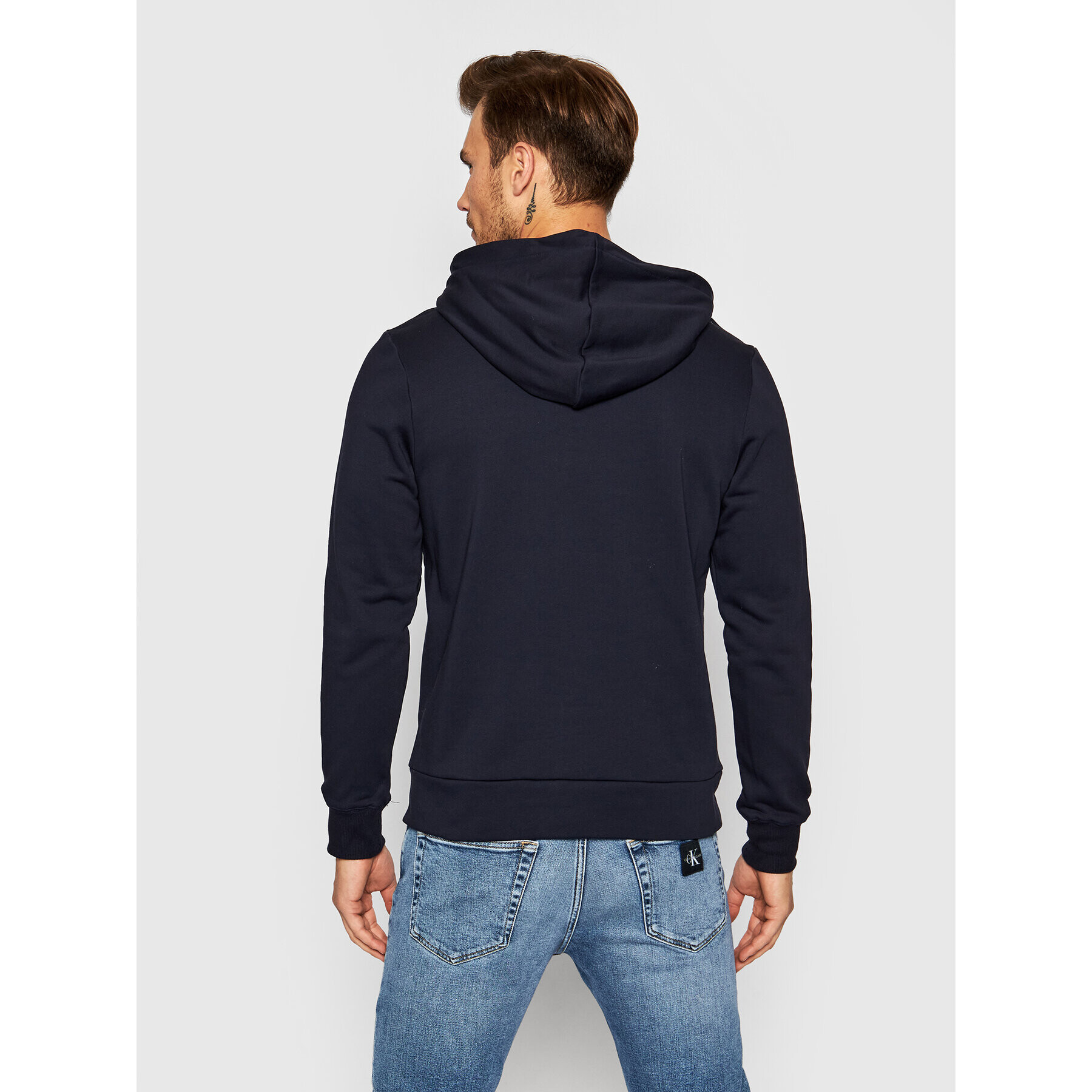 Jack&Jones PREMIUM Суитшърт Blastudio 12188033 Тъмносин Sweat Fit - Pepit.bg