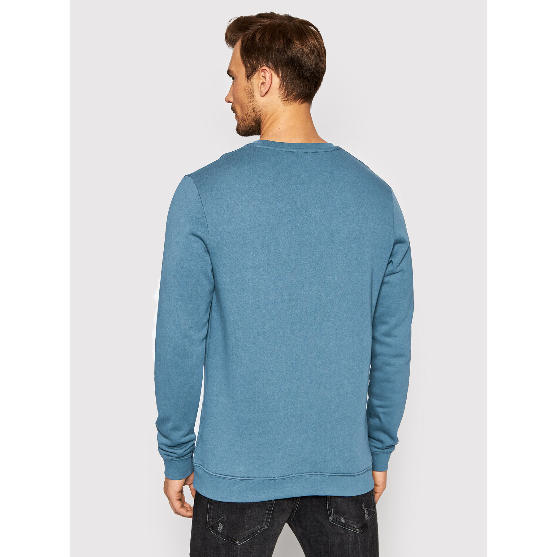 Jack&Jones PREMIUM Суитшърт Graphic Logo 12197602 Син Regular Fit - Pepit.bg