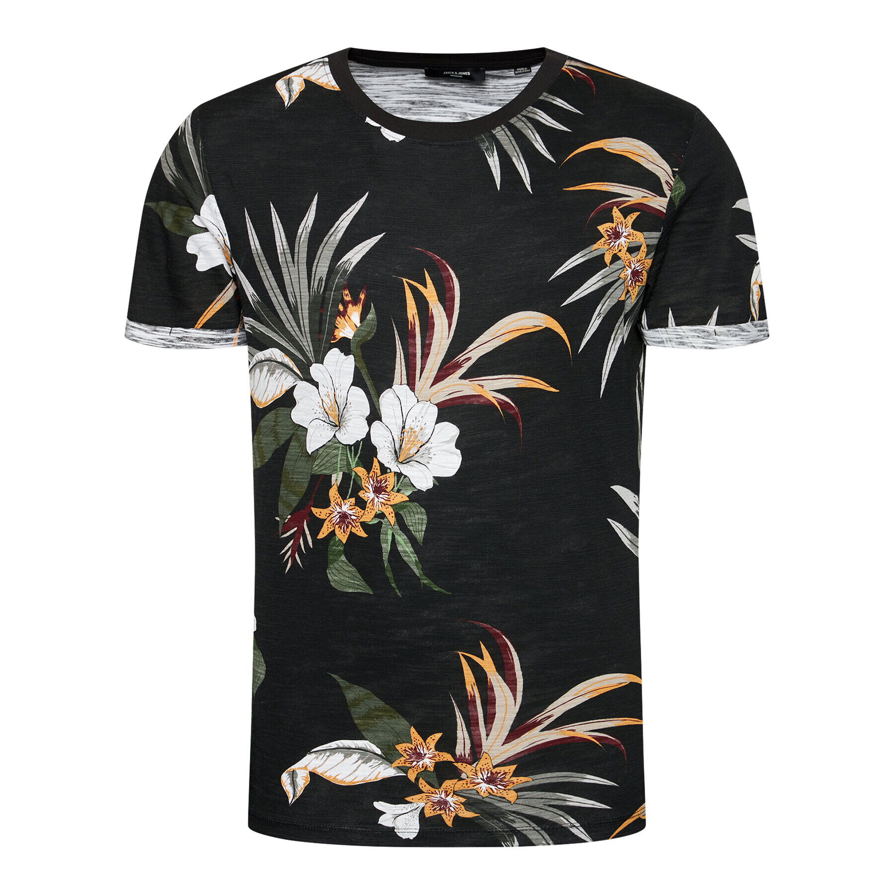 Jack&Jones PREMIUM Тишърт Blabeach Ss 12187869 Черен Regular Fit - Pepit.bg