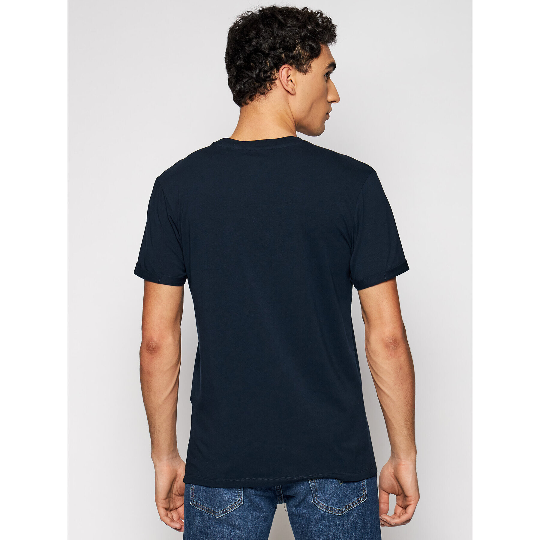 Jack&Jones PREMIUM Тишърт Blalogo Spring 12183777 Тъмносин Regular Fit - Pepit.bg