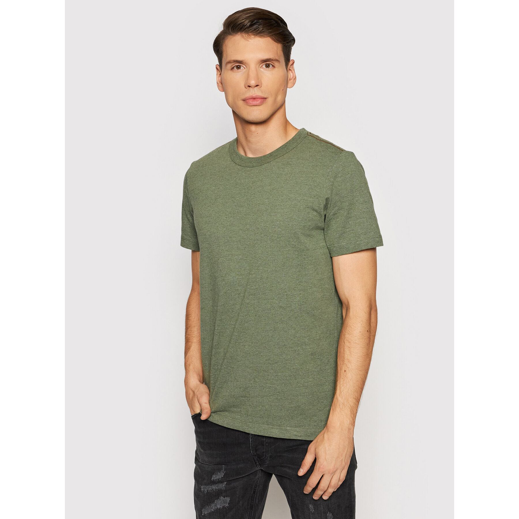 Jack&Jones PREMIUM Тишърт Blubowery 12194103 Зелен Regular Fit - Pepit.bg