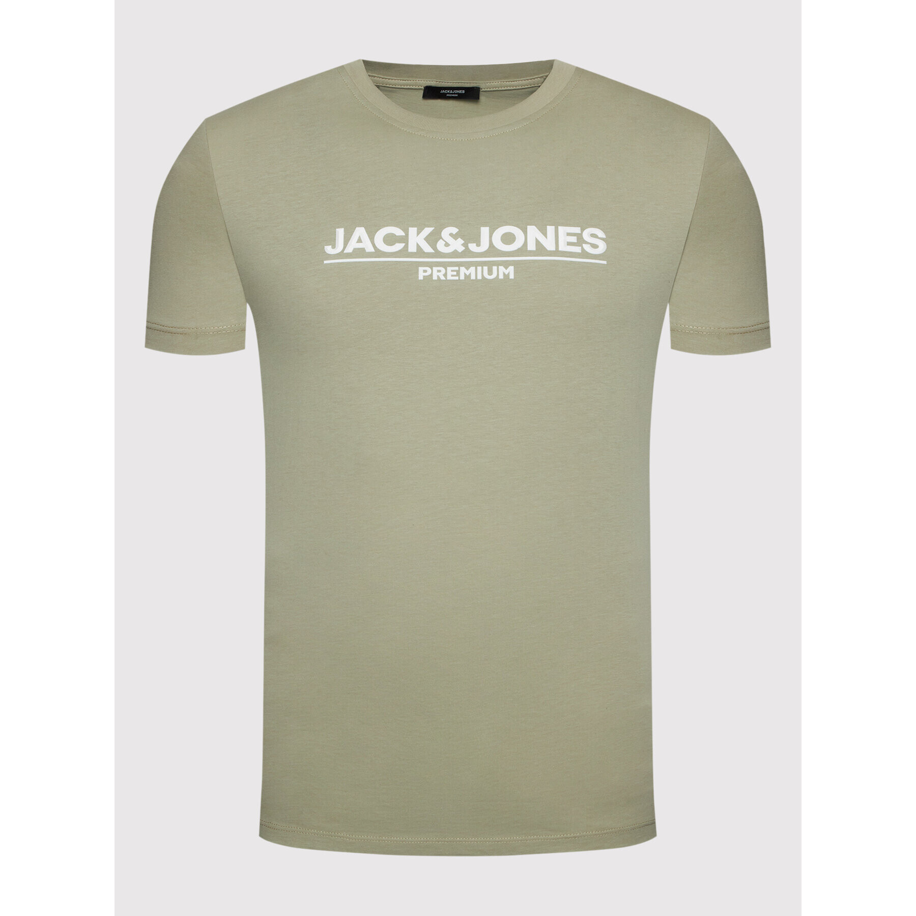 Jack&Jones Тишърт Branding 12205731 Зелен Regular Fit - Pepit.bg