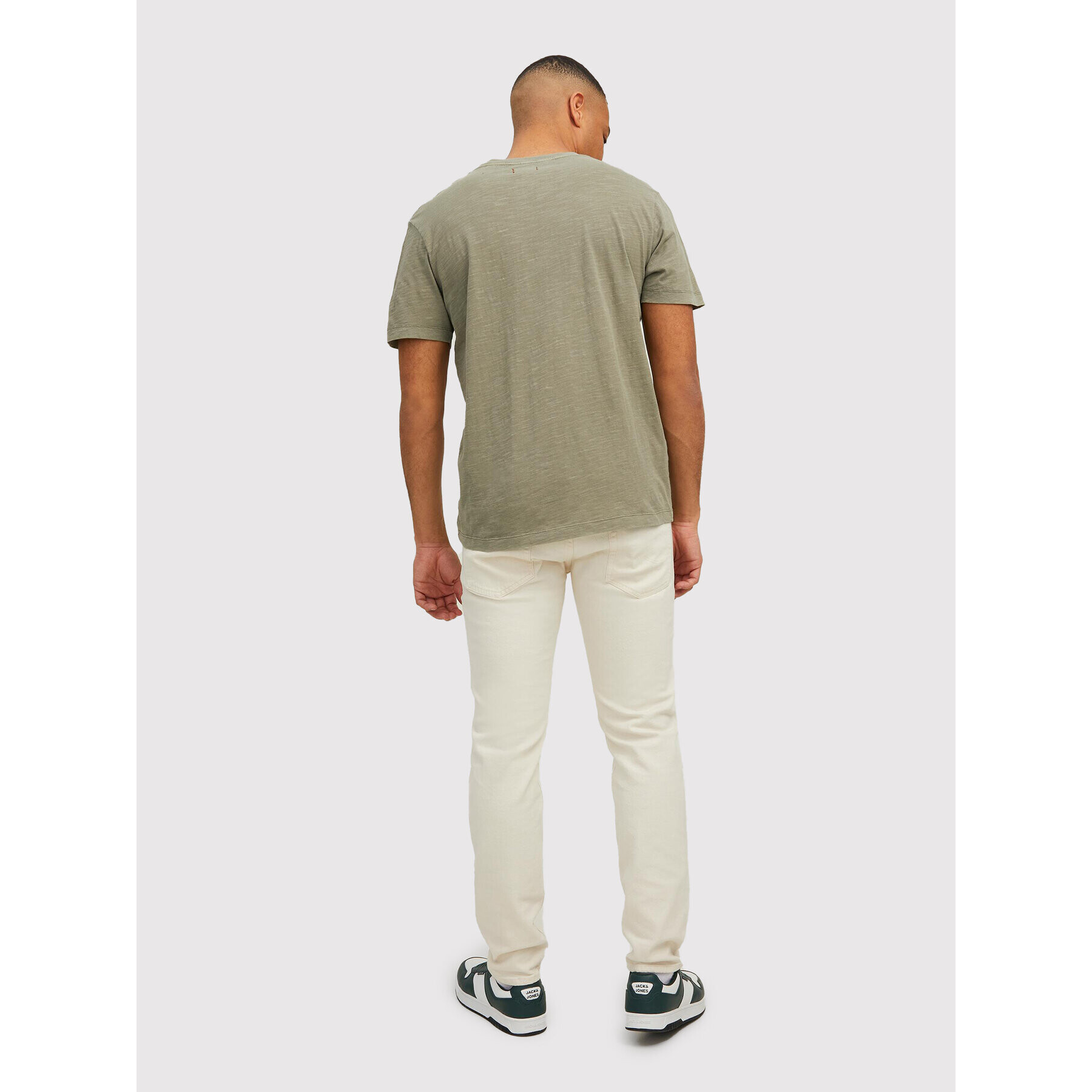 Jack&Jones PREMIUM Тишърт Carlyle 12211162 Бежов Regular Fit - Pepit.bg