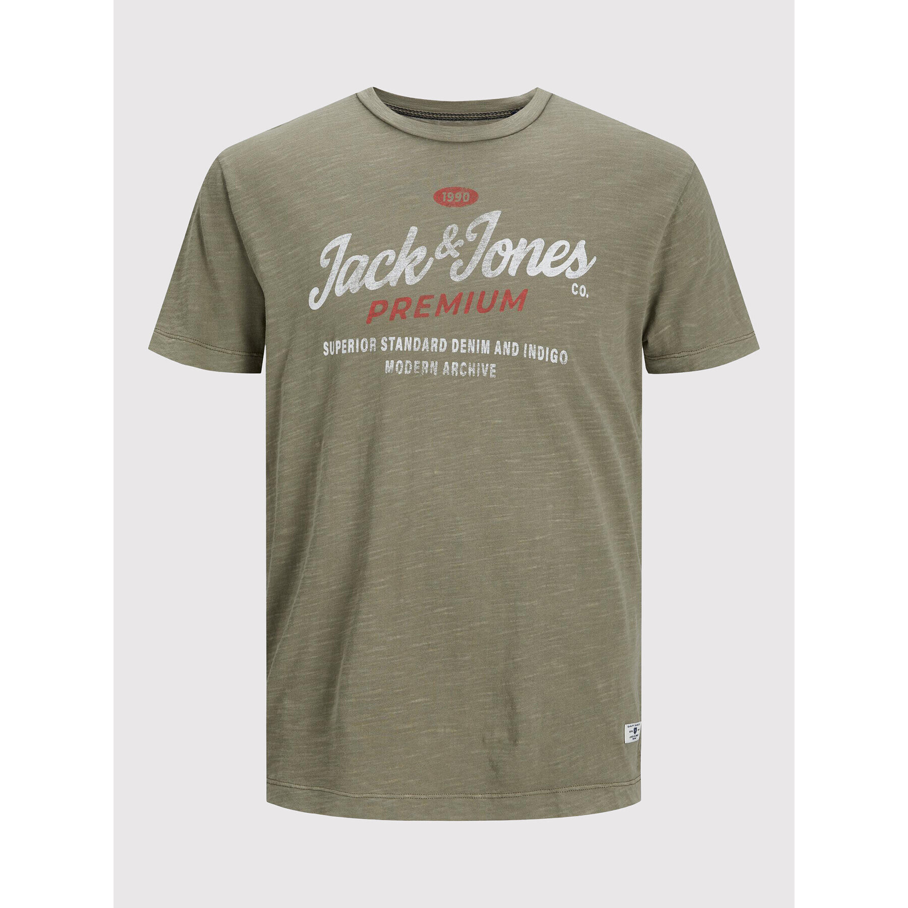 Jack&Jones PREMIUM Тишърт Carlyle 12211162 Бежов Regular Fit - Pepit.bg