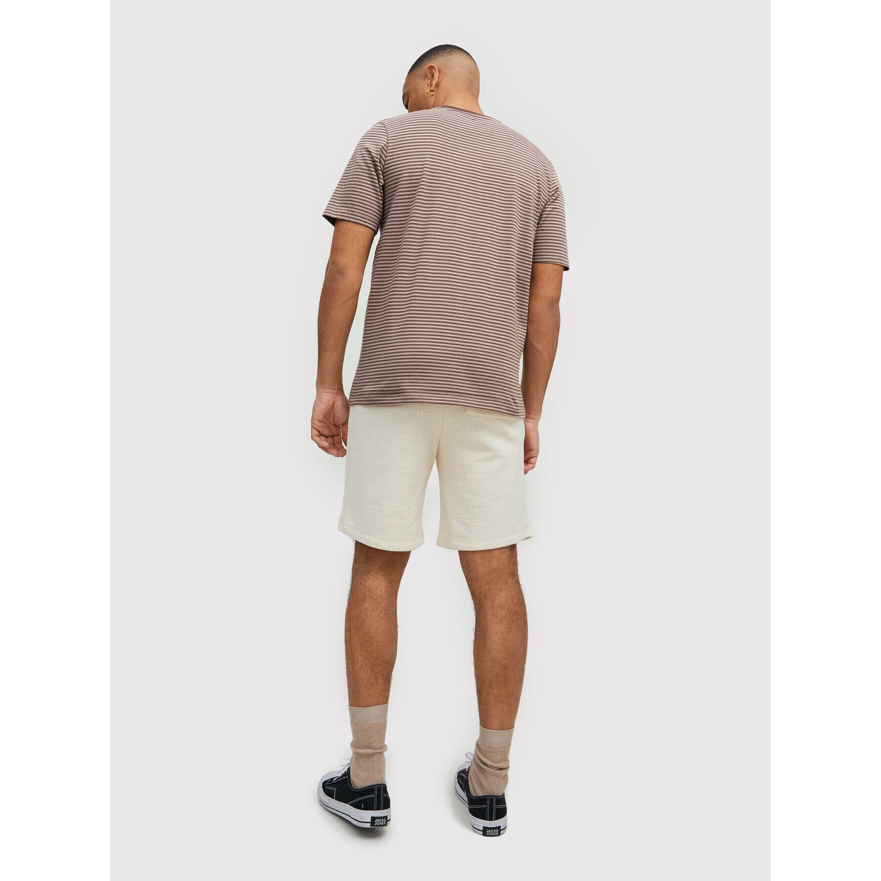 Jack&Jones PREMIUM Тишърт Studio 12188043 Кафяв Regular Fit - Pepit.bg